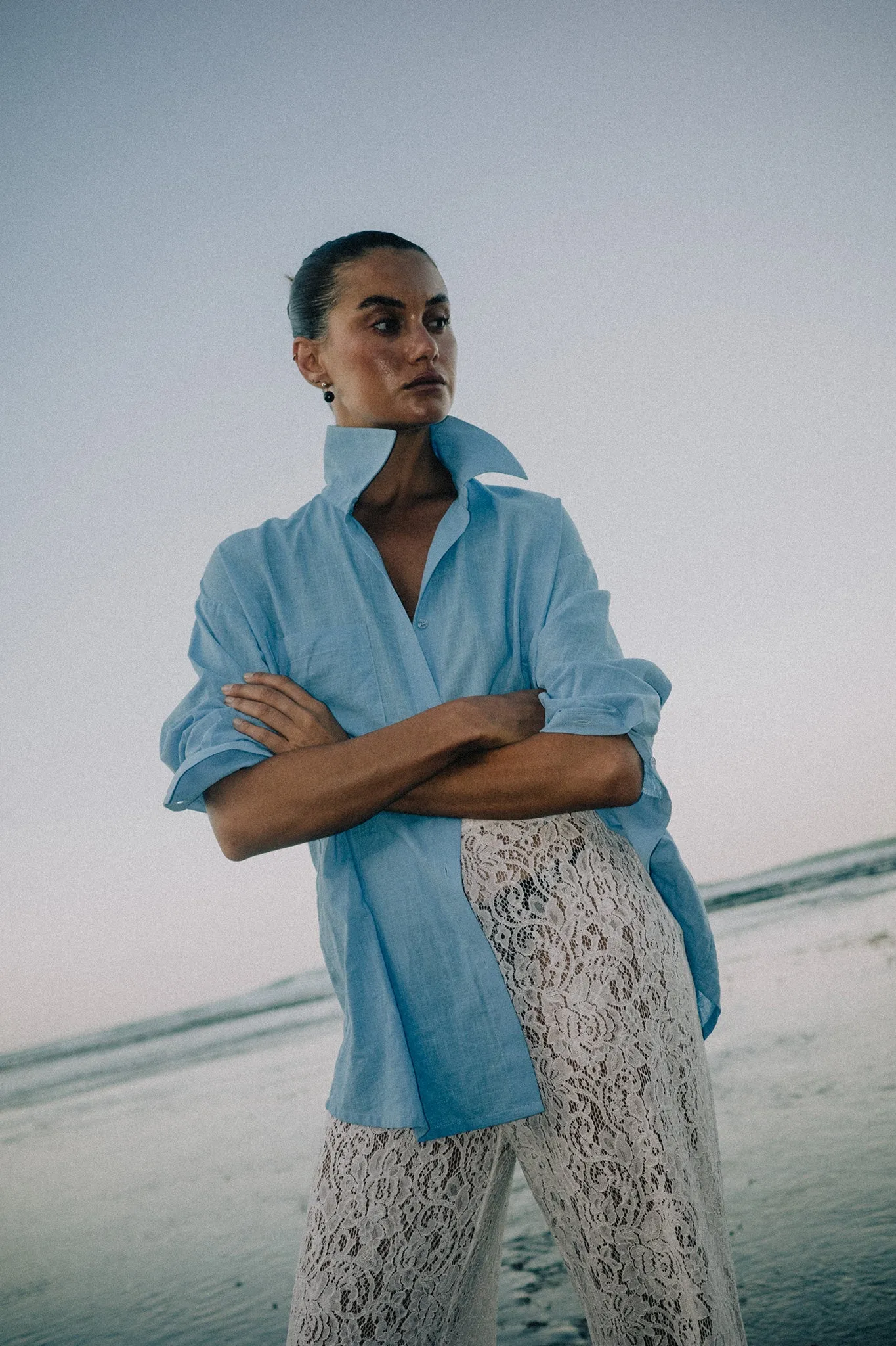 Lala Shirt - Cornflower sold by RAEF product image thumbnail 2