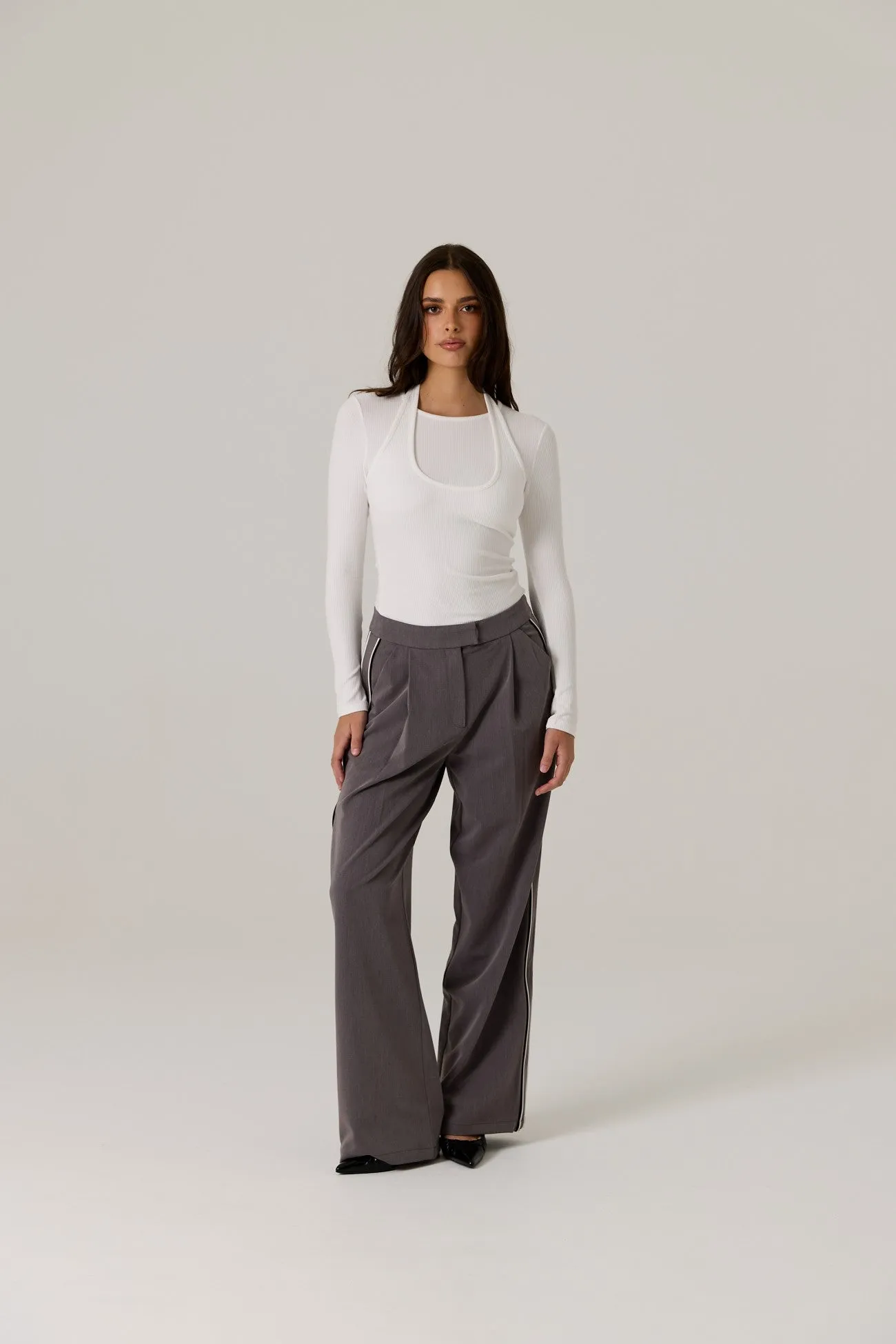 Maia Tailored Pant - Iron sold by RAEF product image thumbnail 2