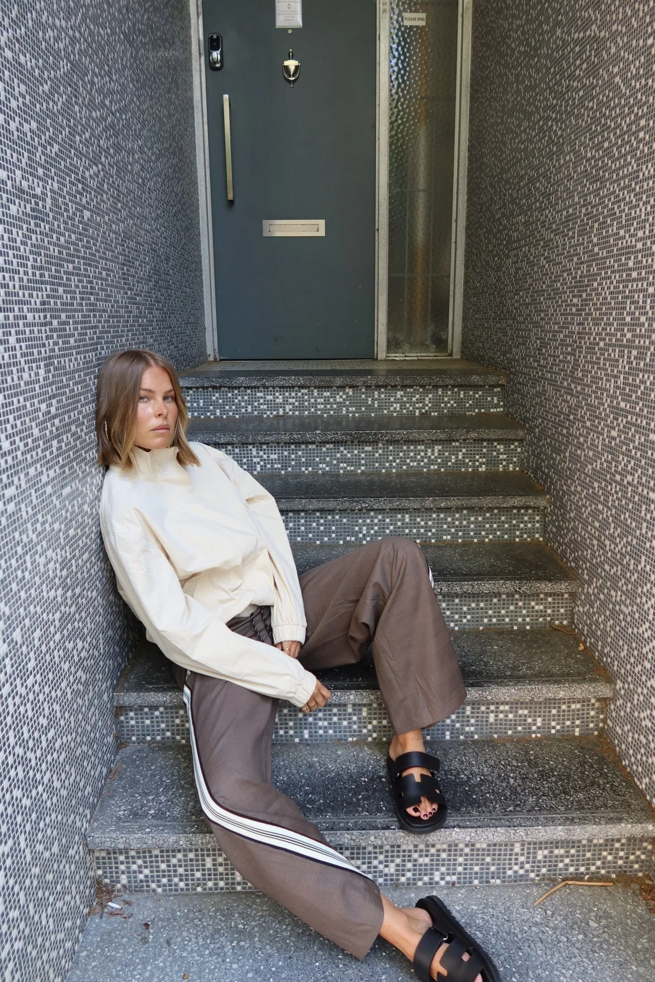 Hadley Jacket - Chalk sold by RAEF product image thumbnail 5