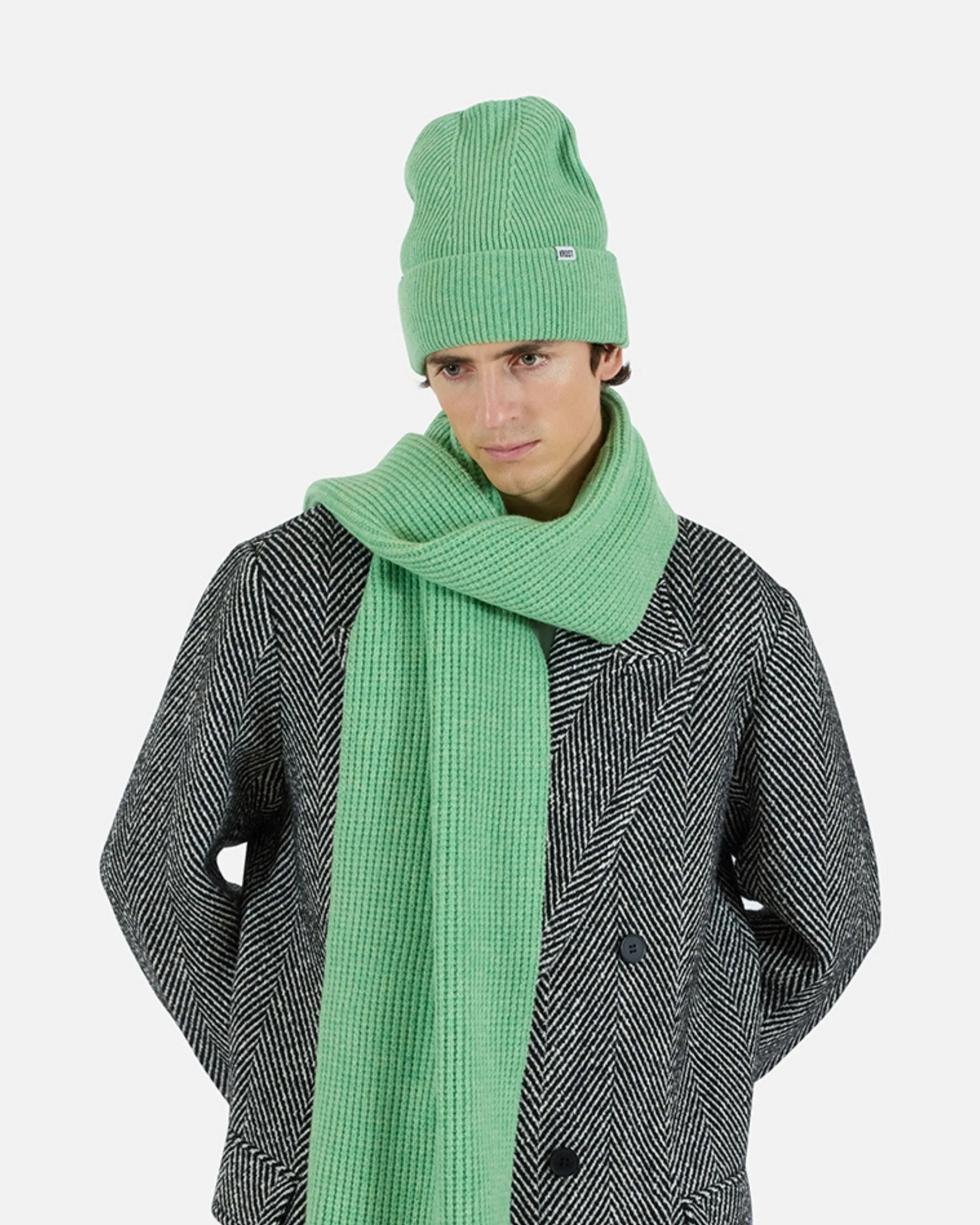 Wool Beanie (Kelly Green) sold by KROST product image thumbnail 2