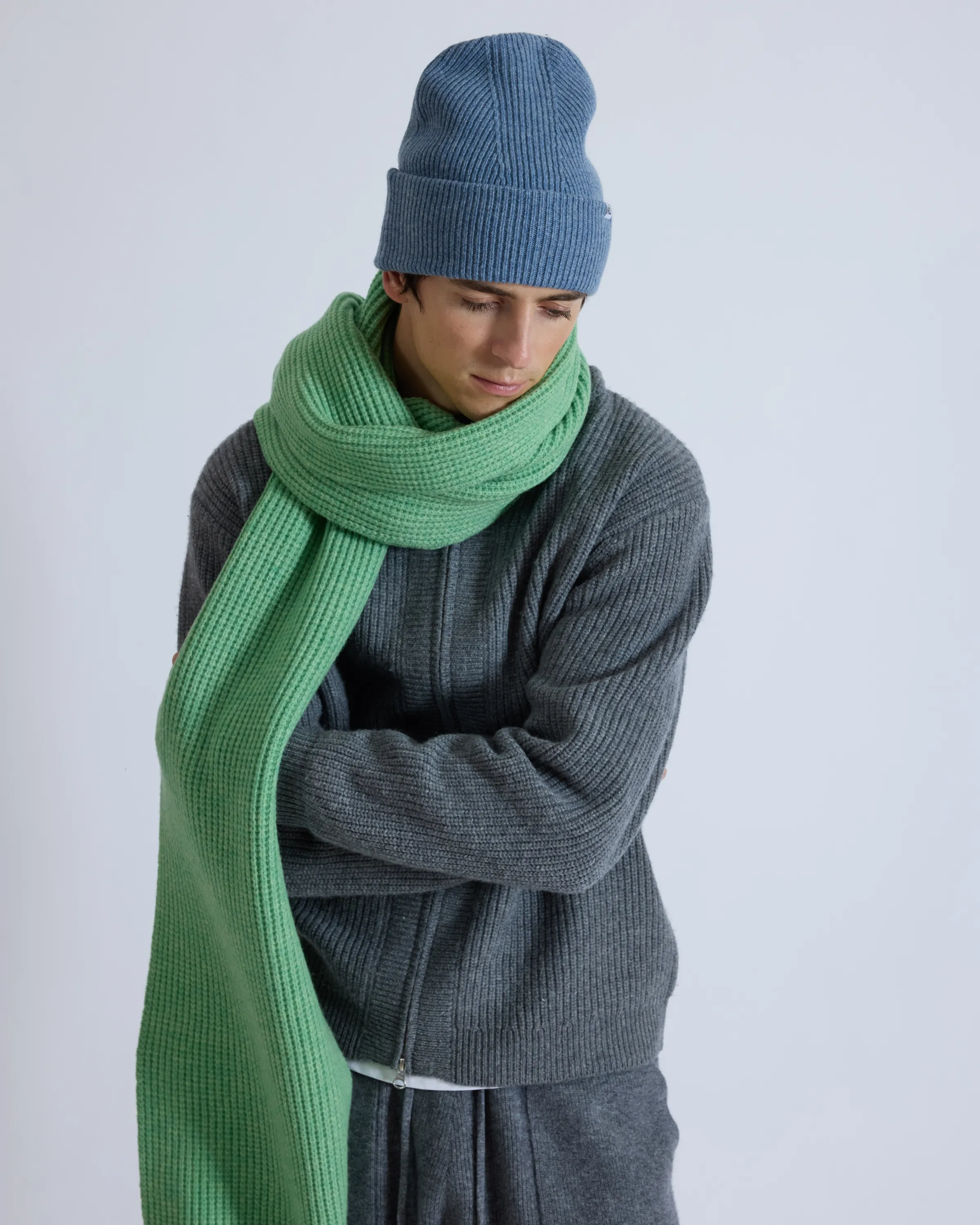 Wool Scarf (Kelly Green) sold by KROST product image thumbnail 3