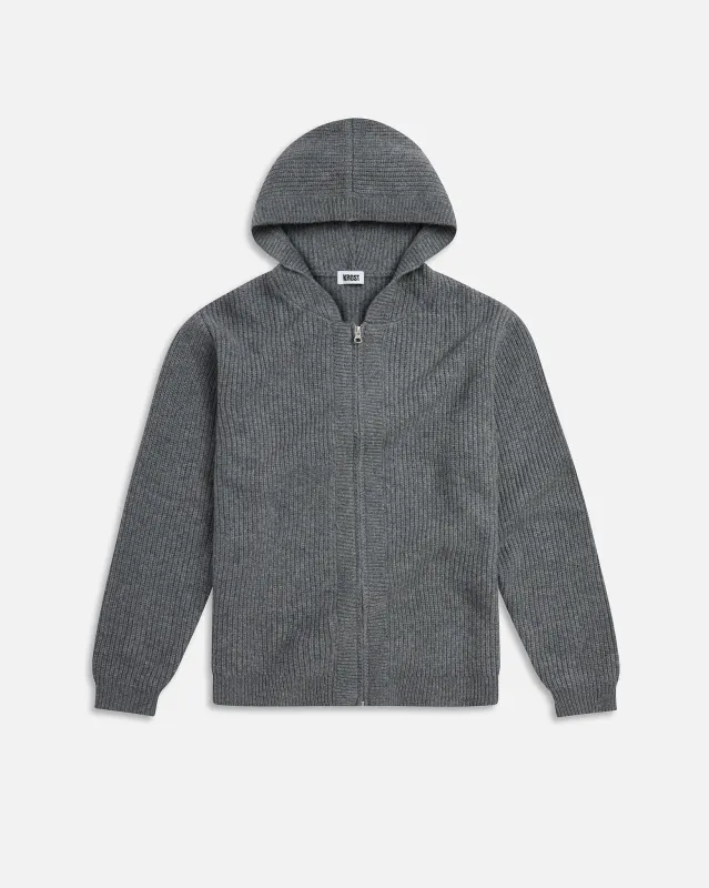 Wool Zip Hoodie sold by KROST