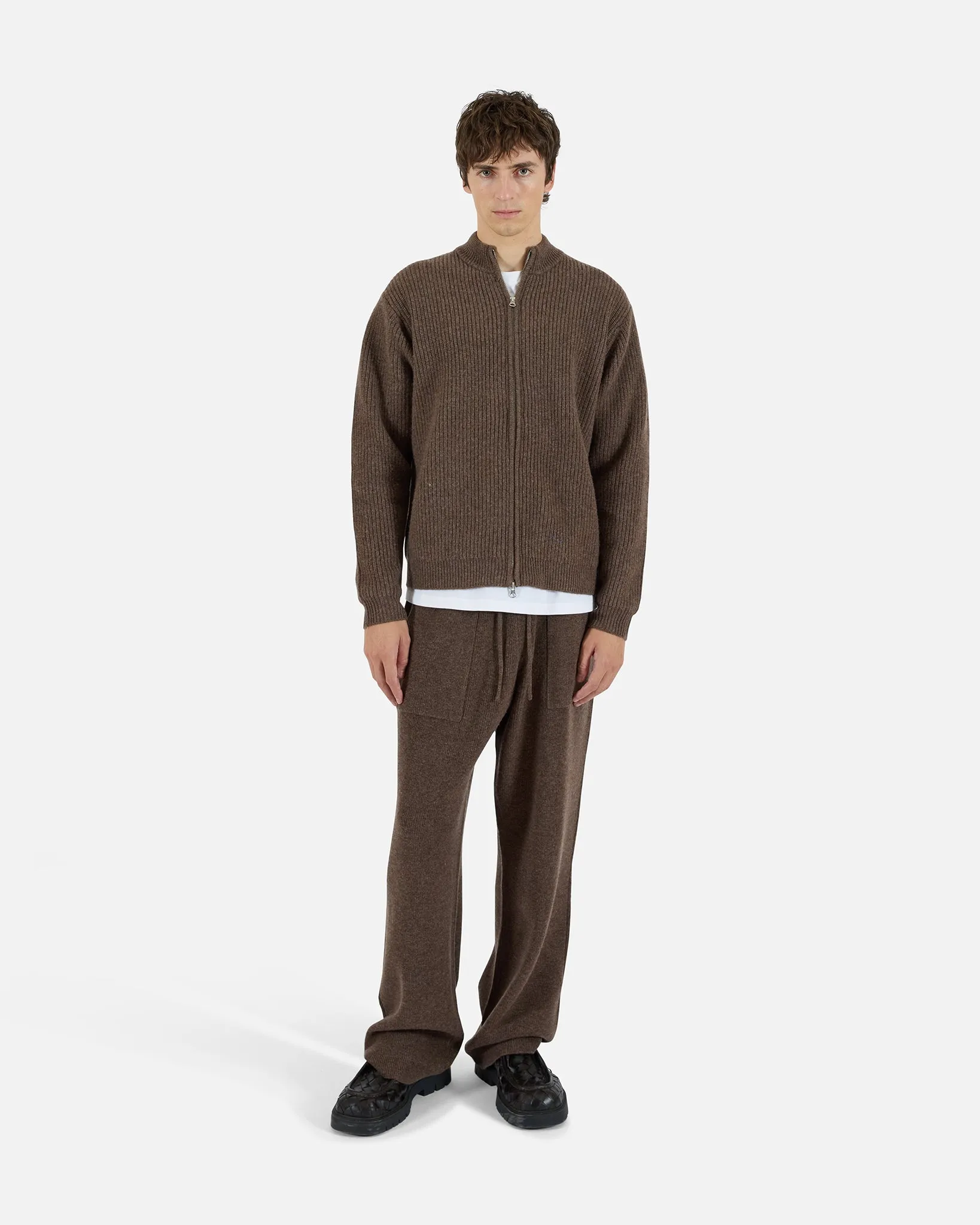 Wool Knit Pants (Espresso) sold by KROST