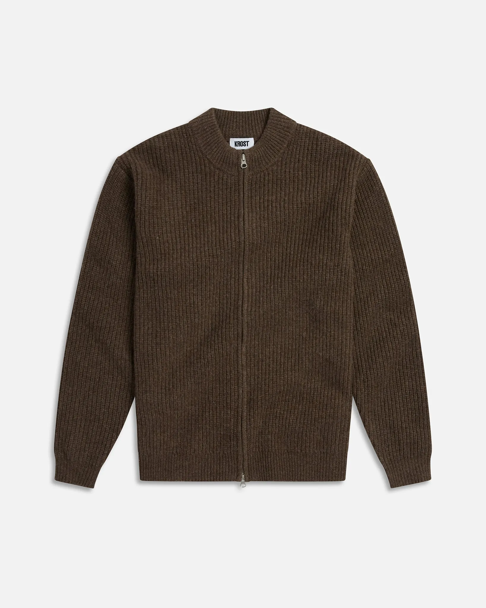 Liv Wool Zip Cardigan sold by KROST