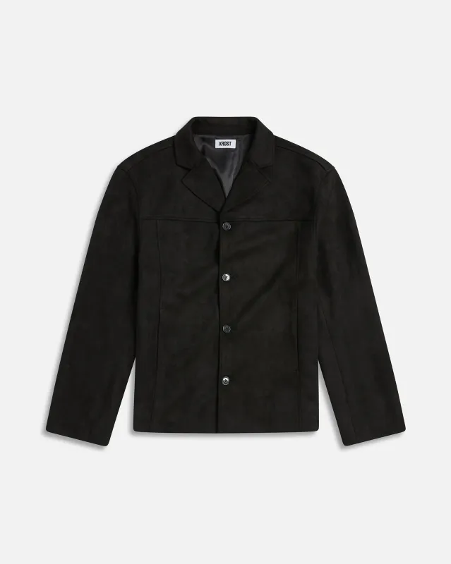 Suede Lapel Jacket made by KROST