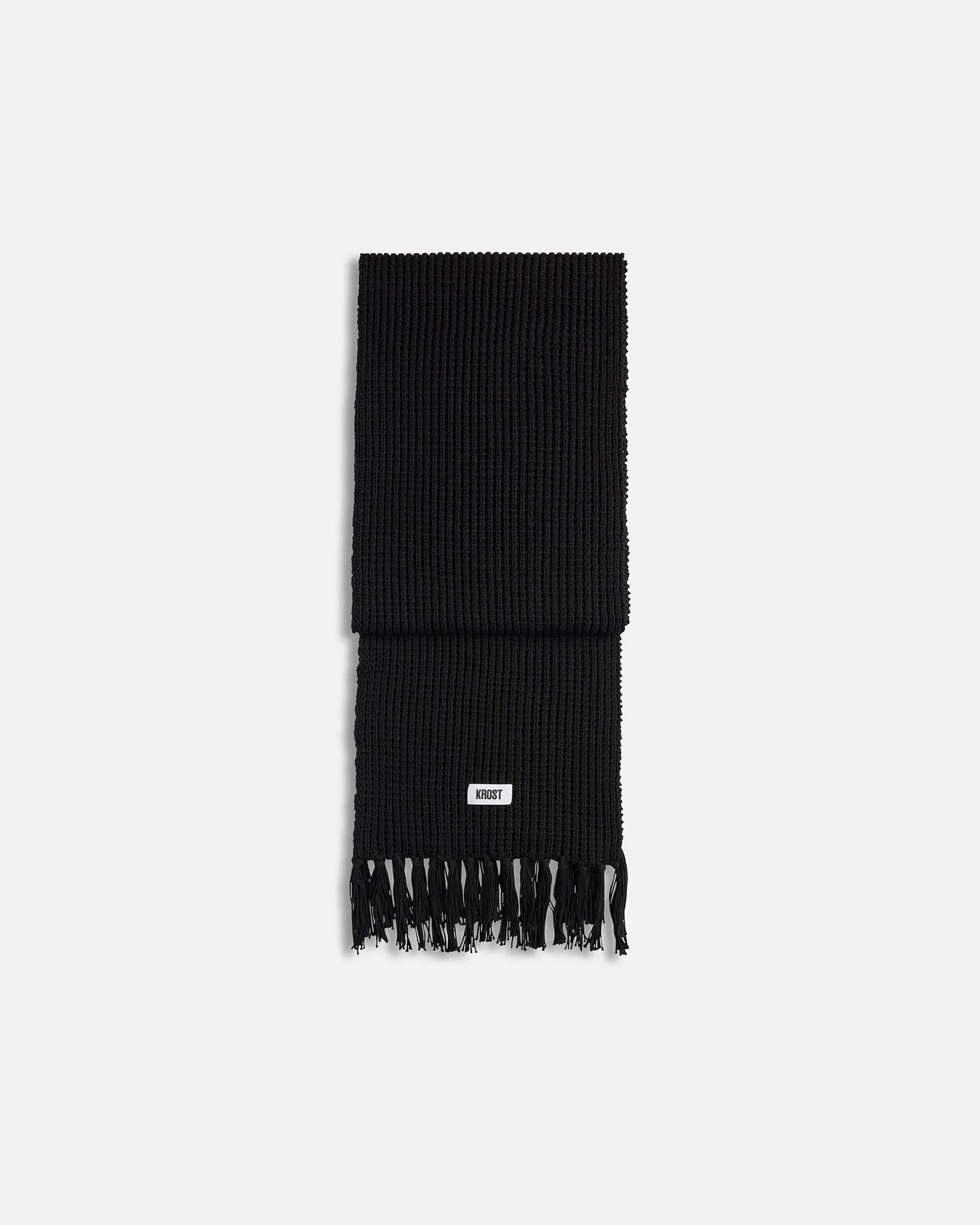 Brioche Knit Scarf (Black) sold by KROST
