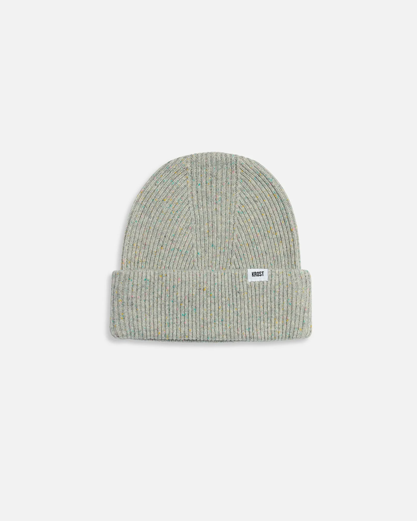 Wool Speckle Beanie (Nimbus Cloud) sold by KROST