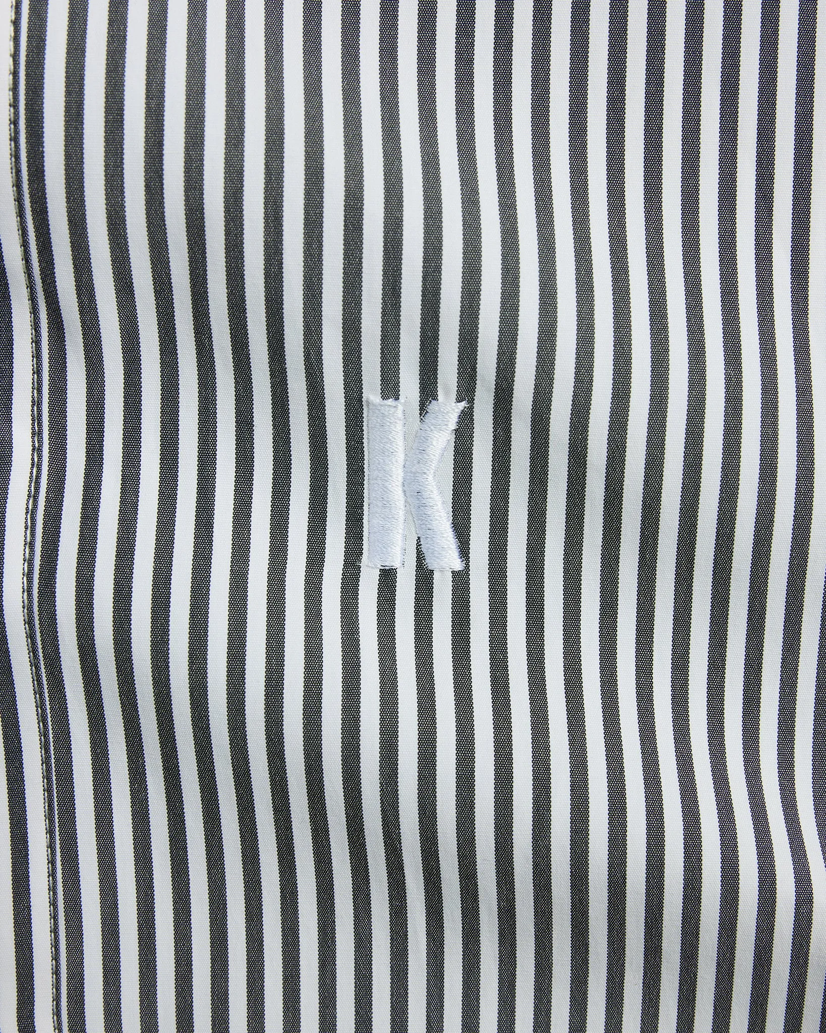 Embroidered Striped Shirt sold by KROST product image thumbnail 3