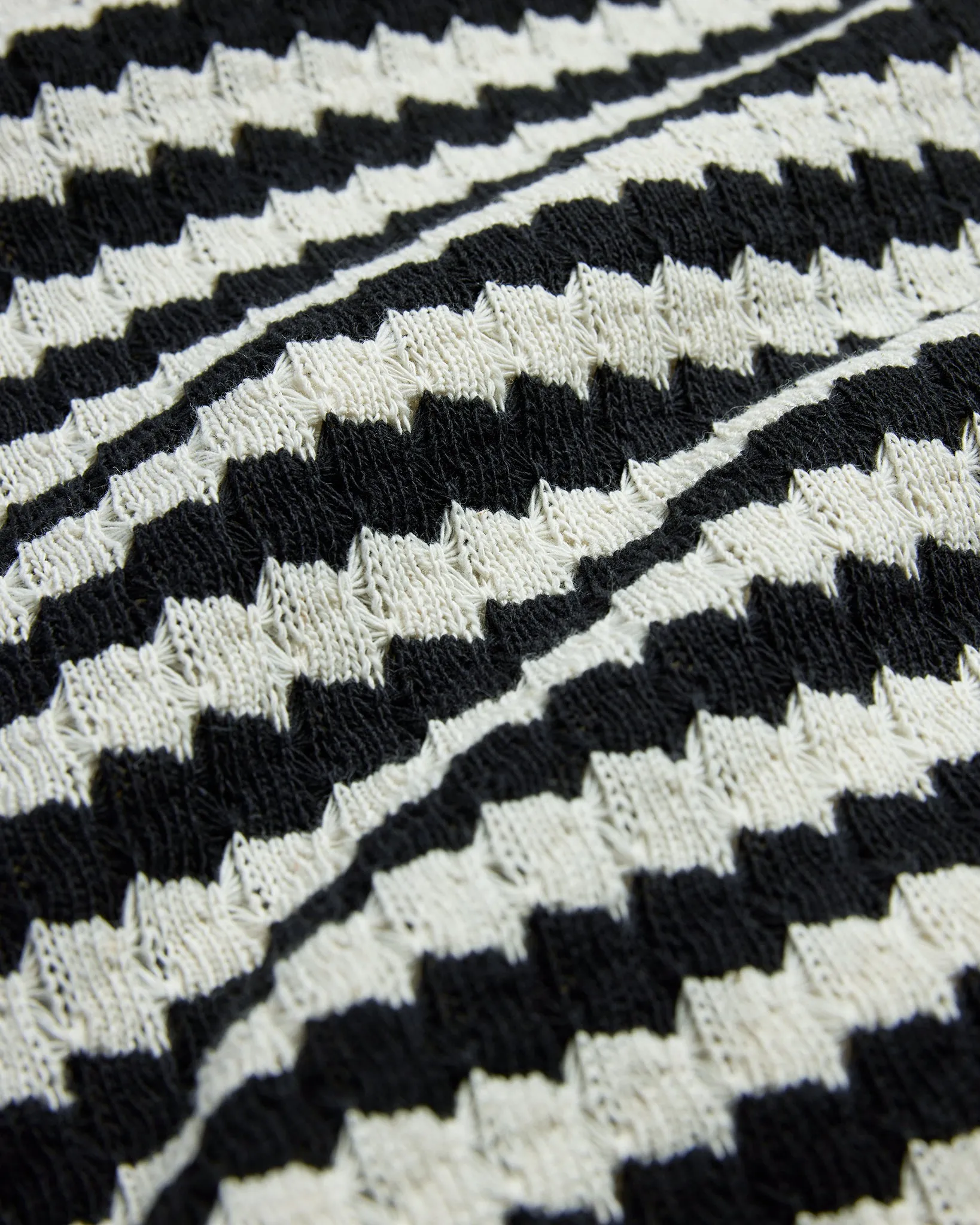Chevron Jacquard Knit Shirt sold by KROST product image thumbnail 2