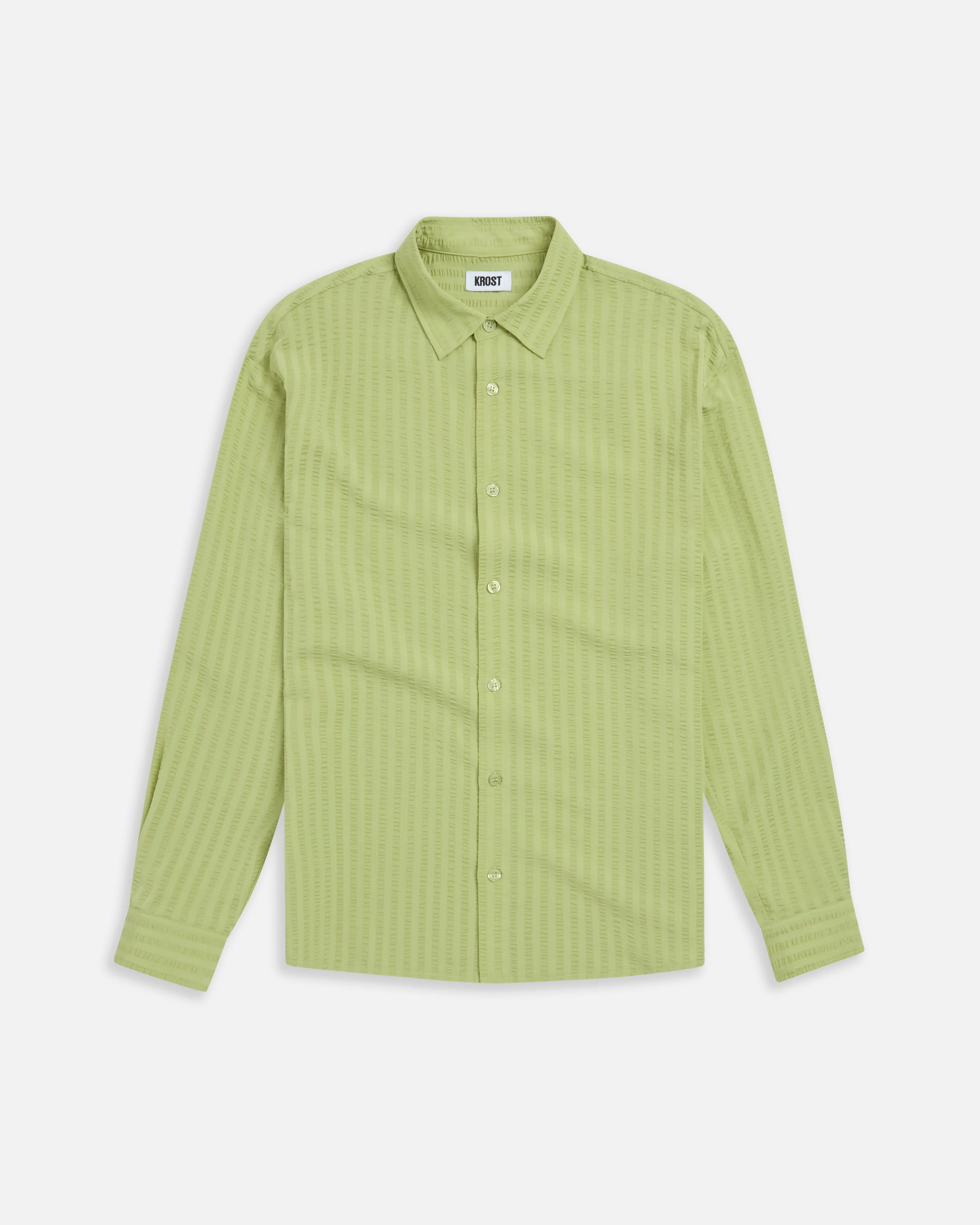 Jordan Striped Wrinkle Shirt sold by KROST
