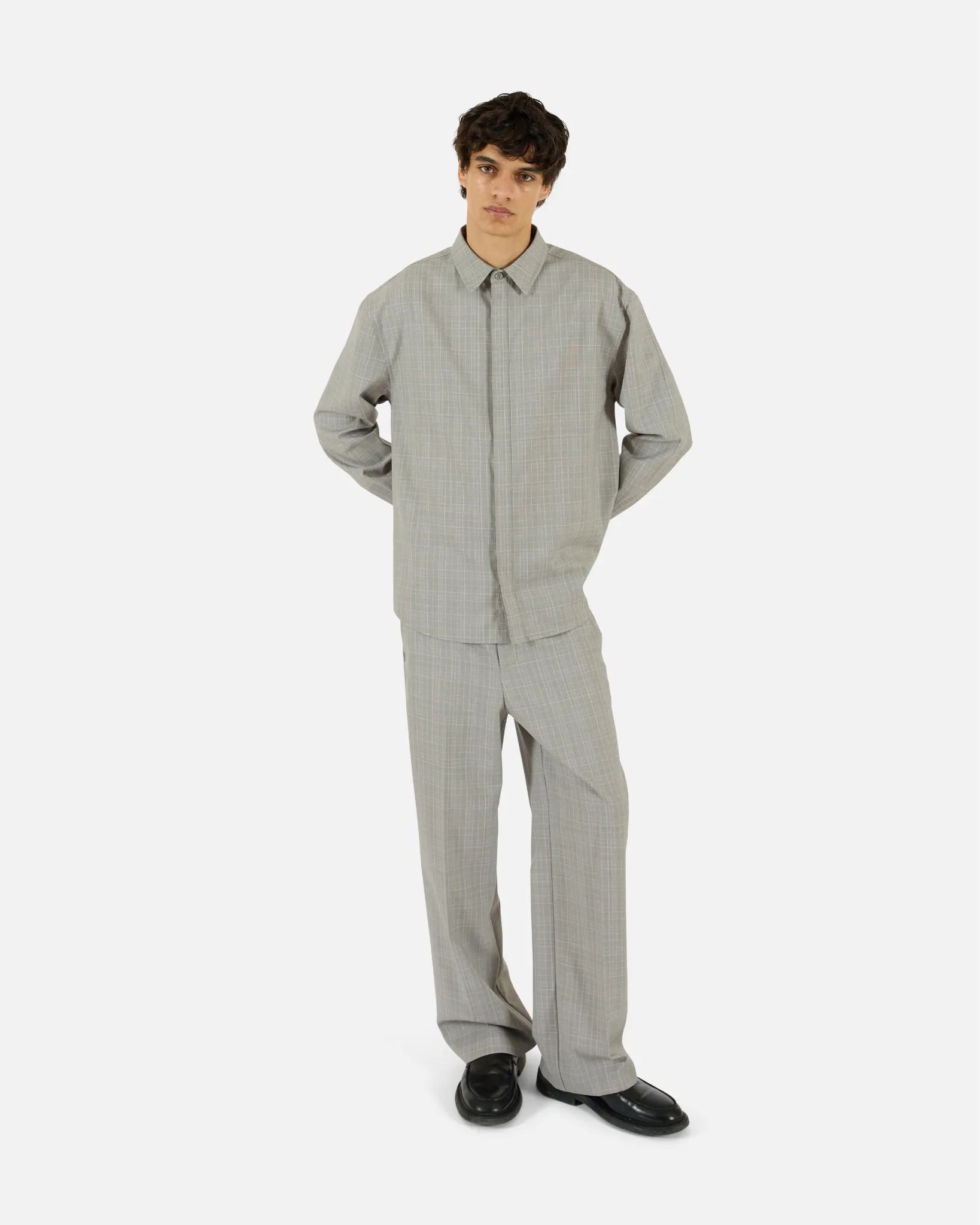 Jordan Wool Plaid Shirt sold by KROST product image thumbnail 2