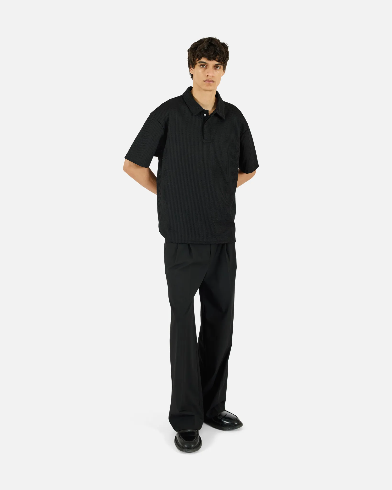 Eco Double-Pleated Trouser sold by KROST