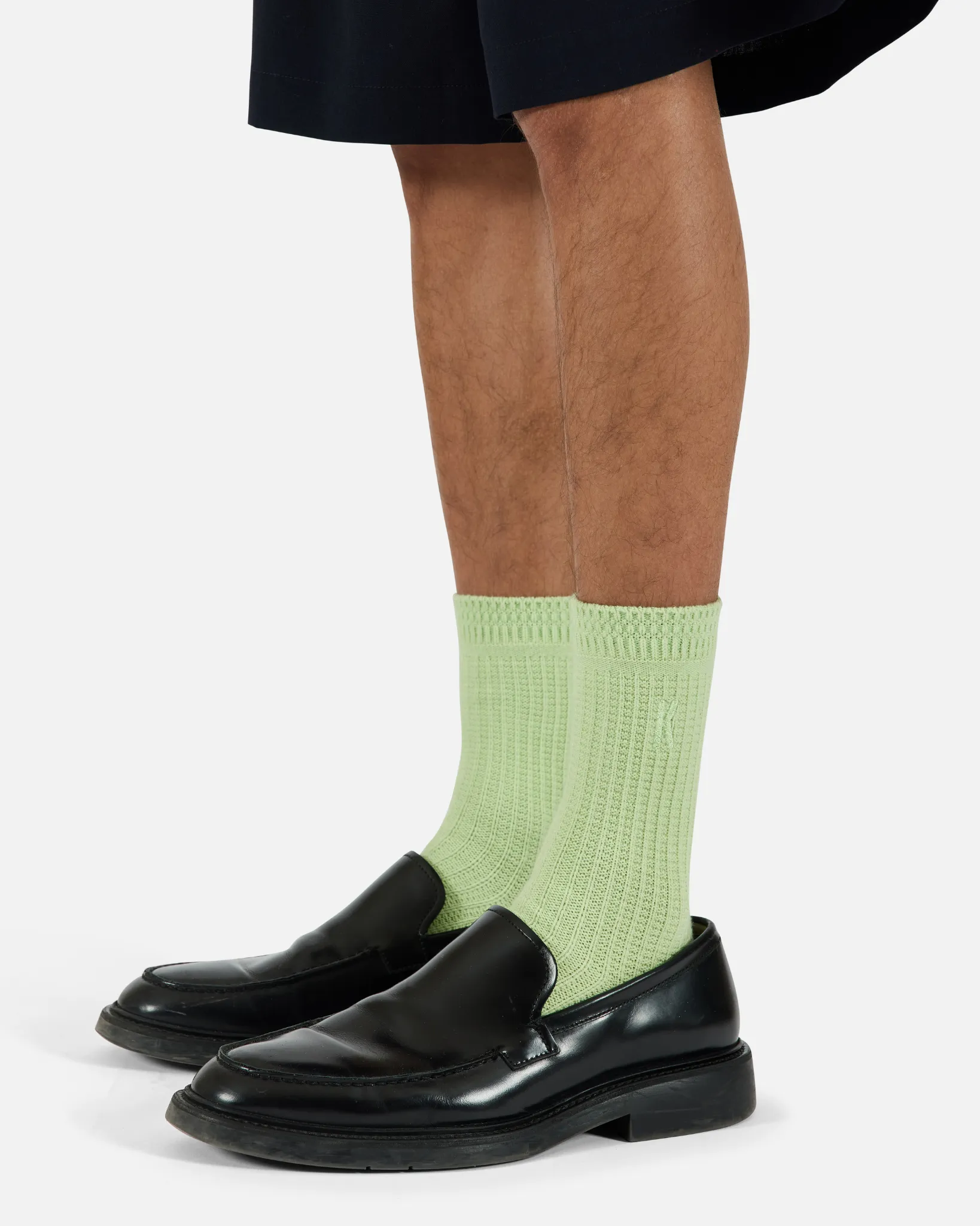 Waffle Knit Socks - 2 Pack - White/Butterfly sold by KROST product image thumbnail 2