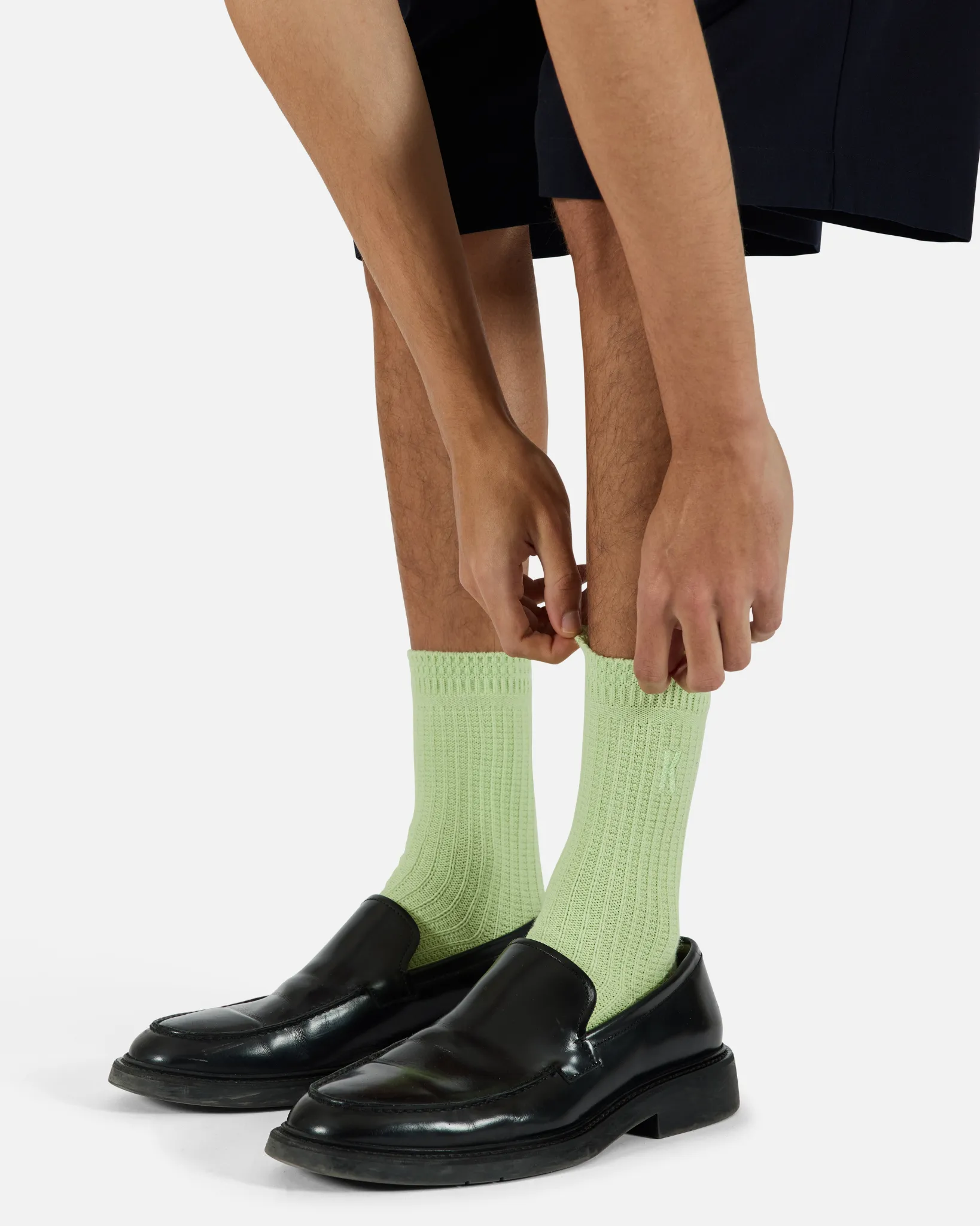 Waffle Knit Socks - 2 Pack - White/Butterfly sold by KROST product image thumbnail 3