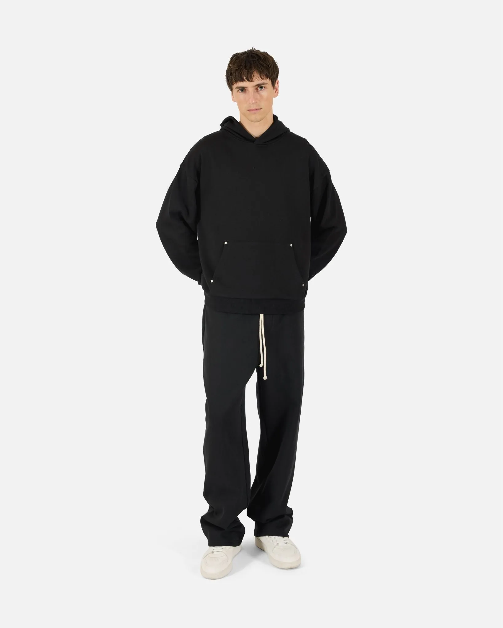 Rivet Hoodie - Black sold by KROST product image thumbnail 2