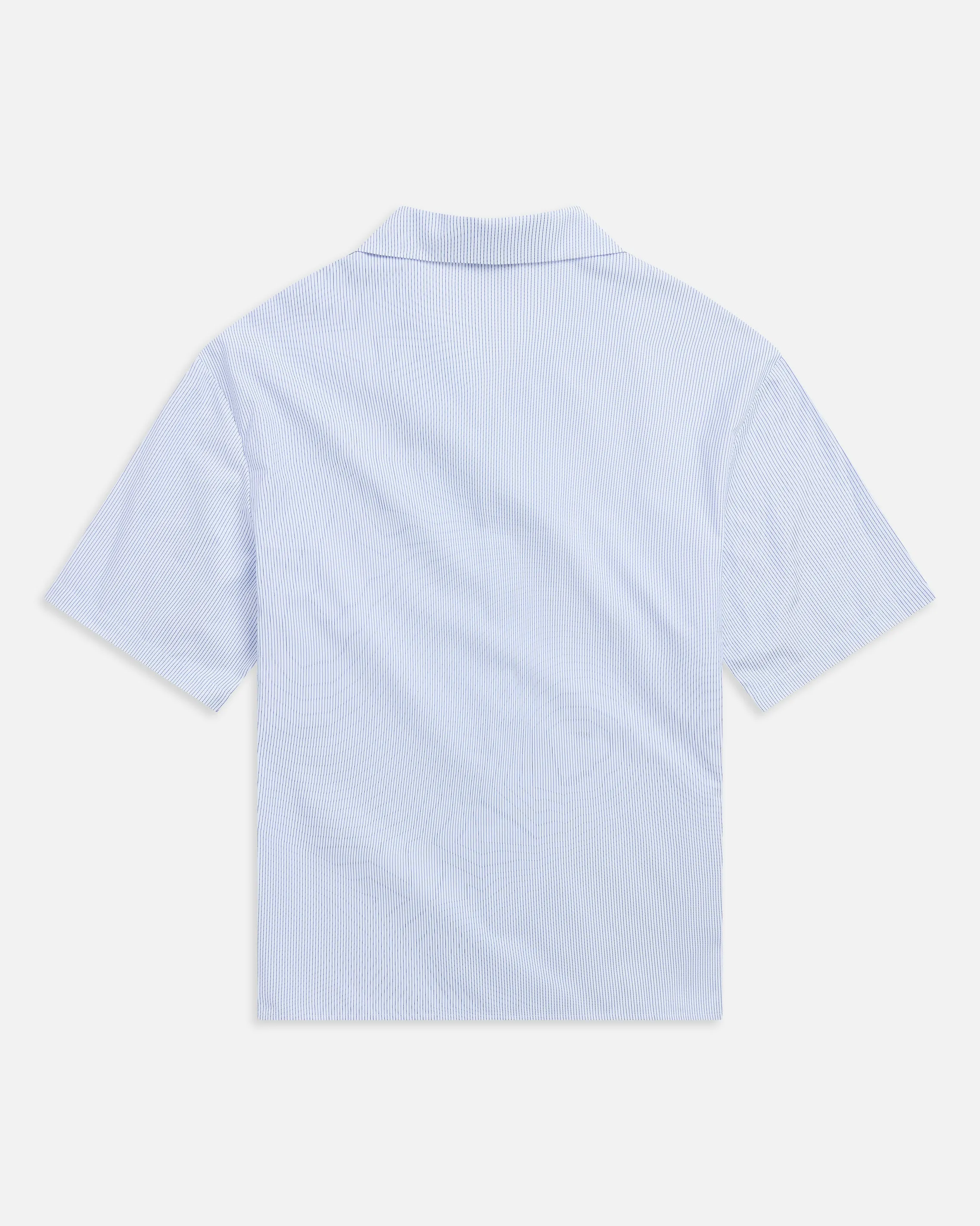 Cotton Stripe Bowling Shirt sold by KROST product image thumbnail 2