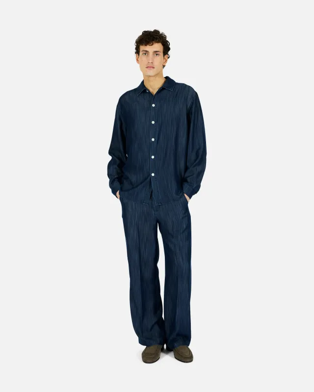 Feather Weight Elliot Denim Trouser - Dark Wash made by KROST