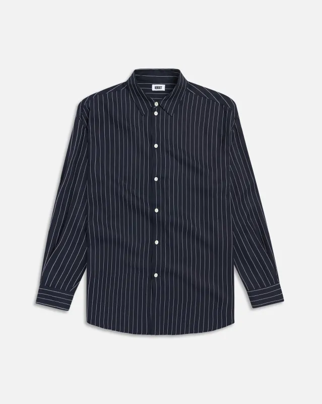 Long Pinstripe Shirt made by KROST