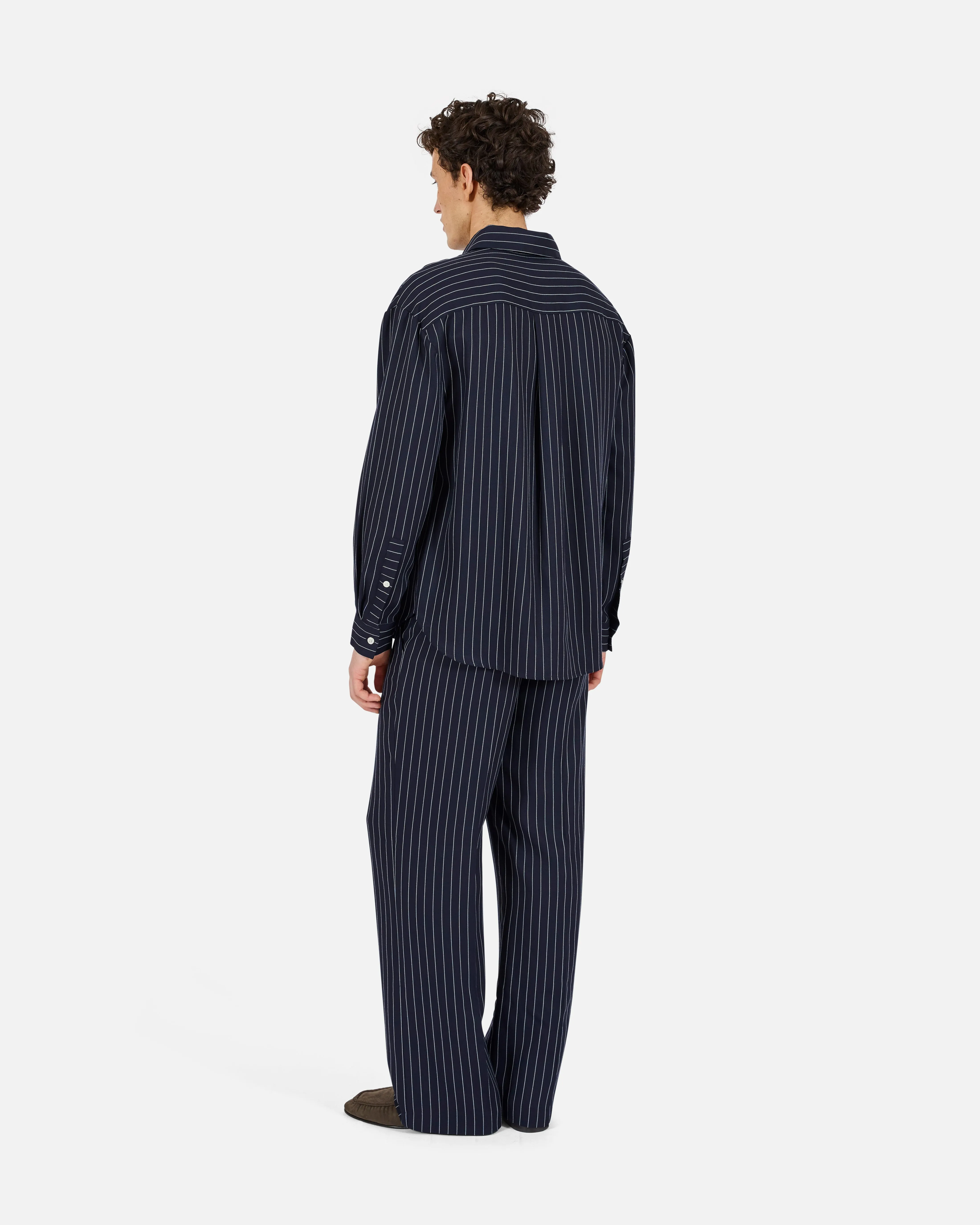 Elliott Pinstripe Trouser sold by KROST product image thumbnail 5