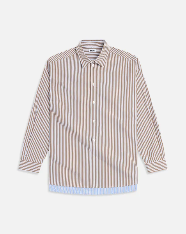 Long Striped Shirt made by KROST