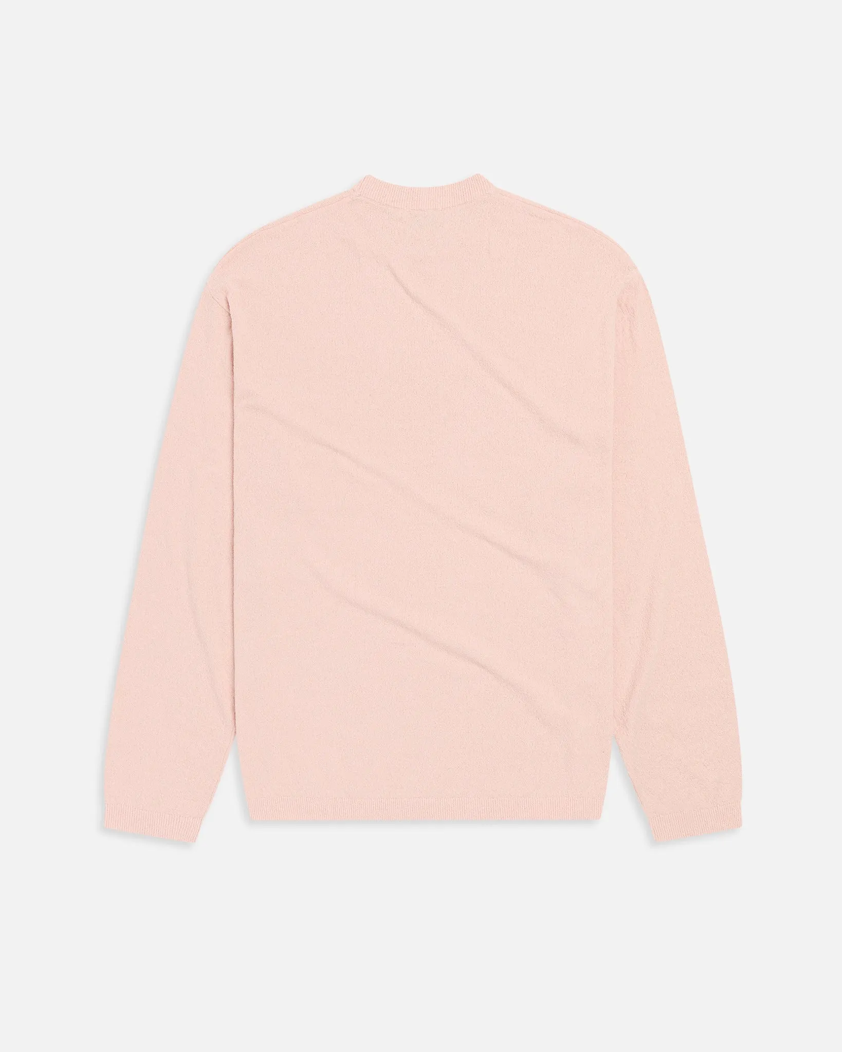 Crepe Knit Long Sleeve Shirt - Dusky Peach sold by KROST product image thumbnail 3