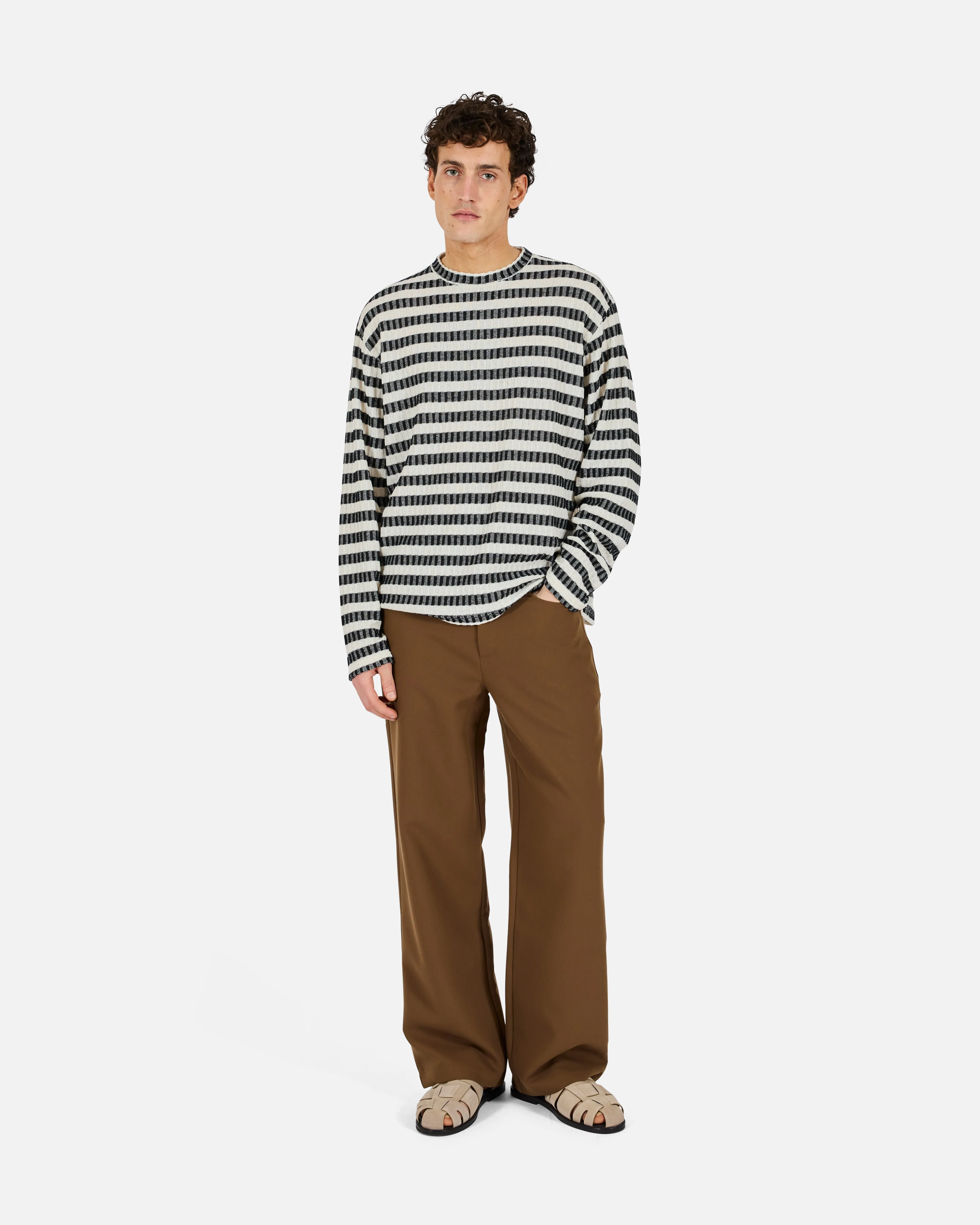 5-Pocket Trouser - Hot Chocolate sold by KROST