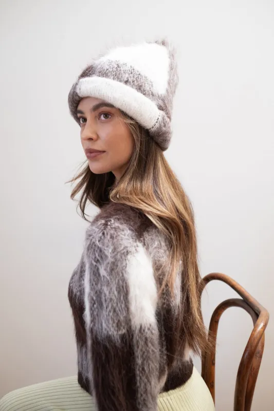 BEANIE | plaid sold by Maria Stanley