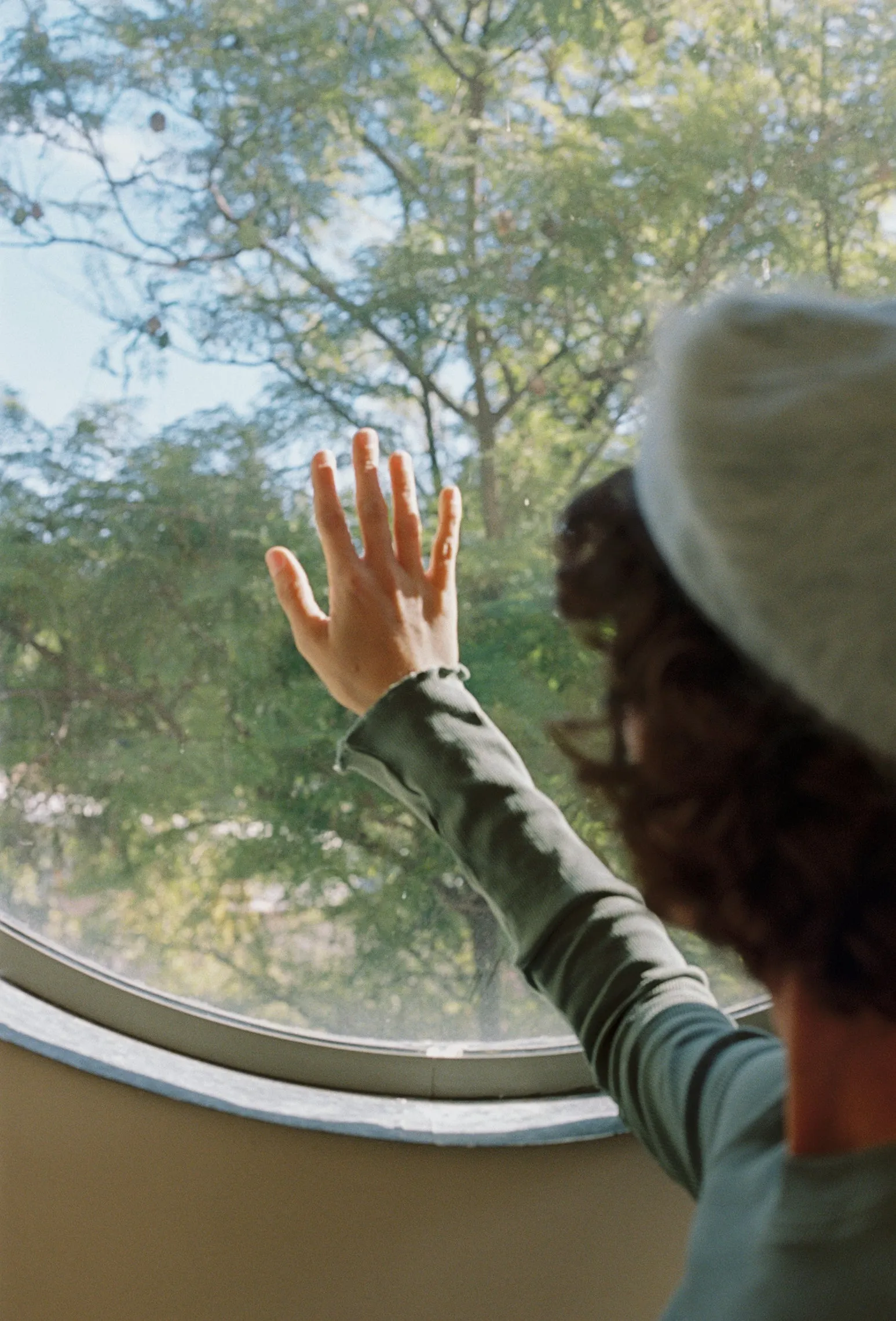 BRUSHED BERET | indigo | earth dyed sold by Maria Stanley product image thumbnail 5