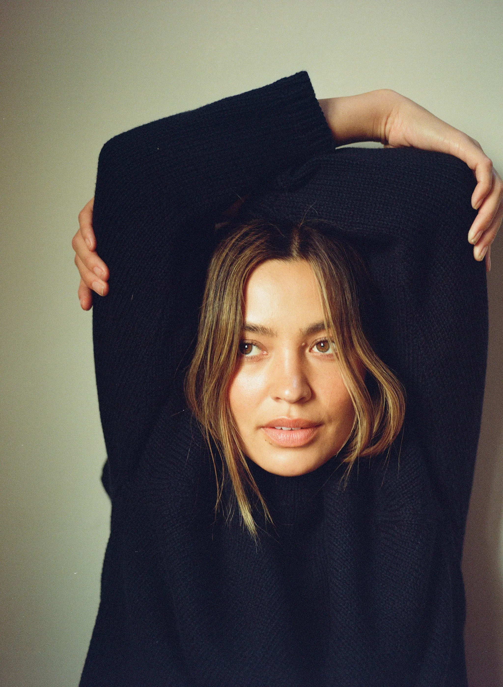 CHUNKY OVERSIZED JUMPER | navy | organic sold by Maria Stanley product image thumbnail 3