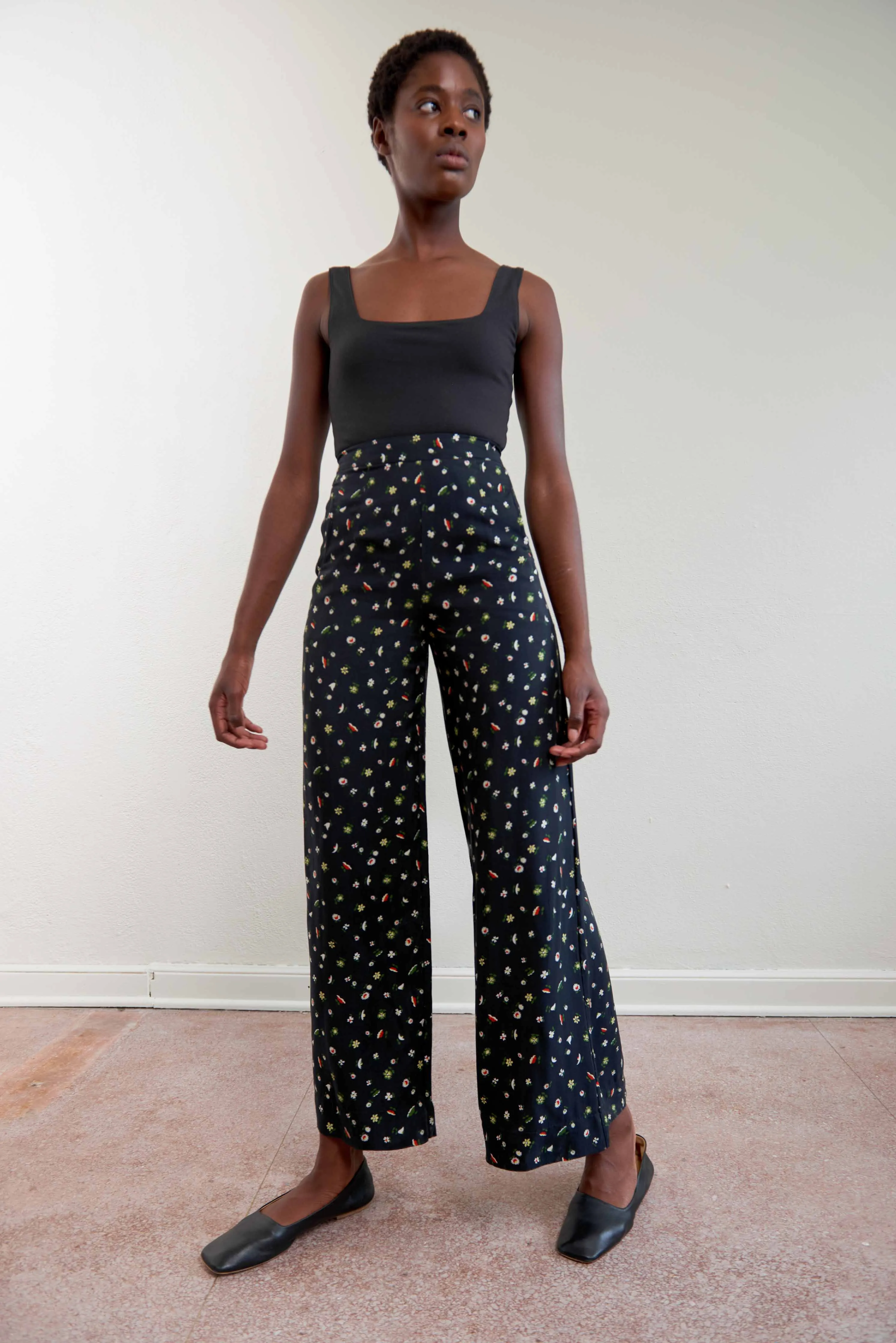 COOK TROUSER | botanical sold by Maria Stanley