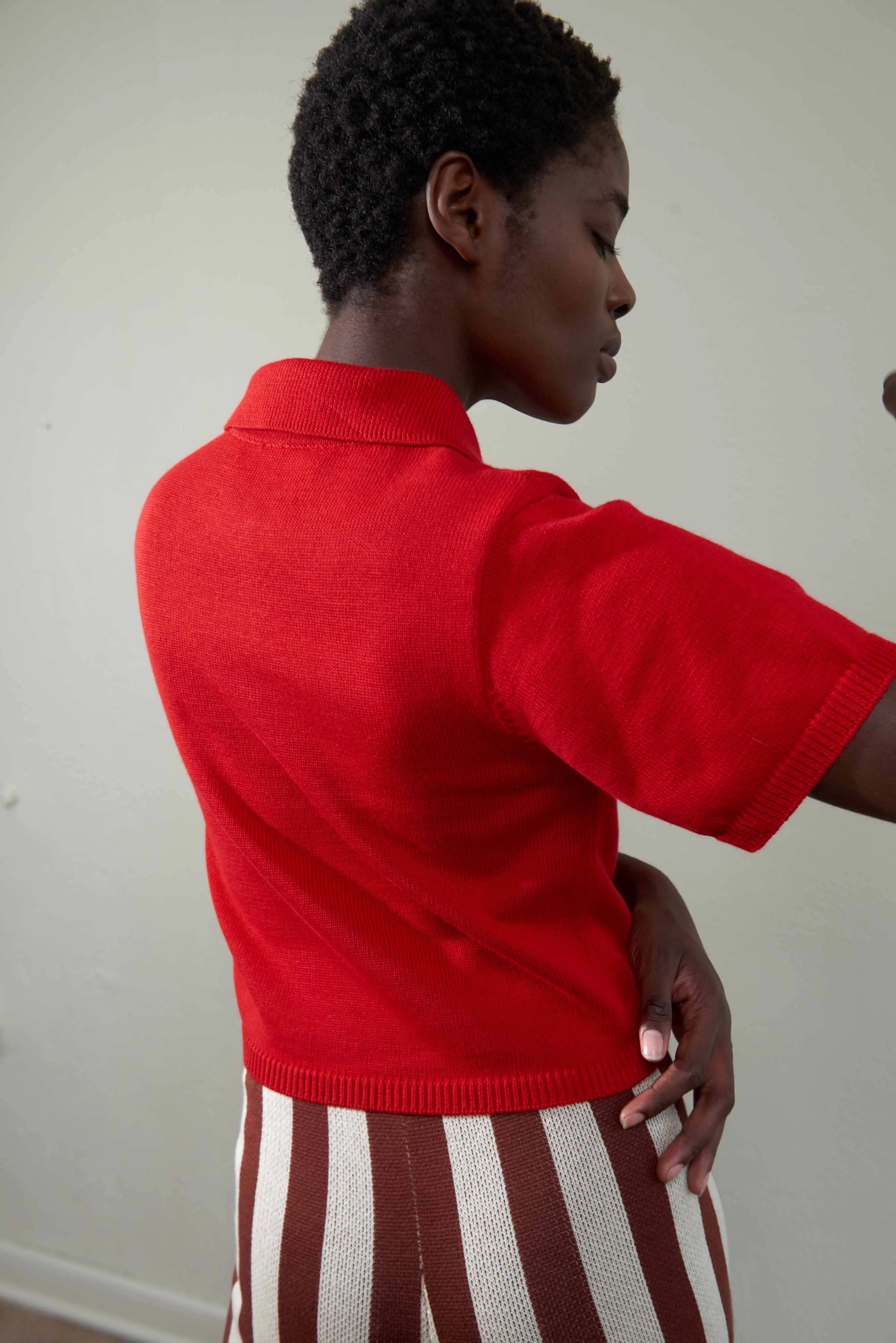 ERIK POLO | piquillo | organic sold by Maria Stanley product image thumbnail 3