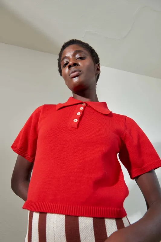 ERIK POLO | piquillo | organic sold by Maria Stanley