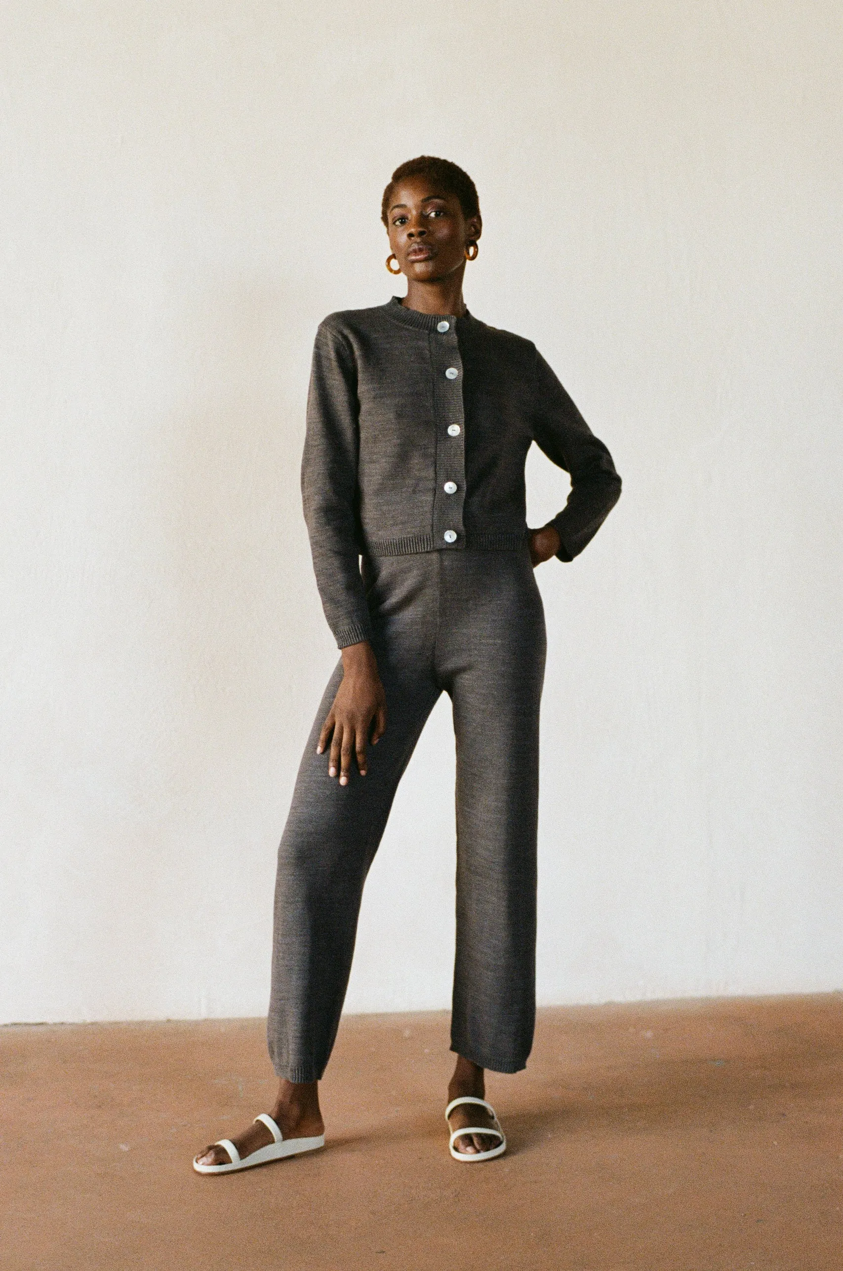 GALLO PANT | charcoal | WAREHOUSE SALE sold by Maria Stanley