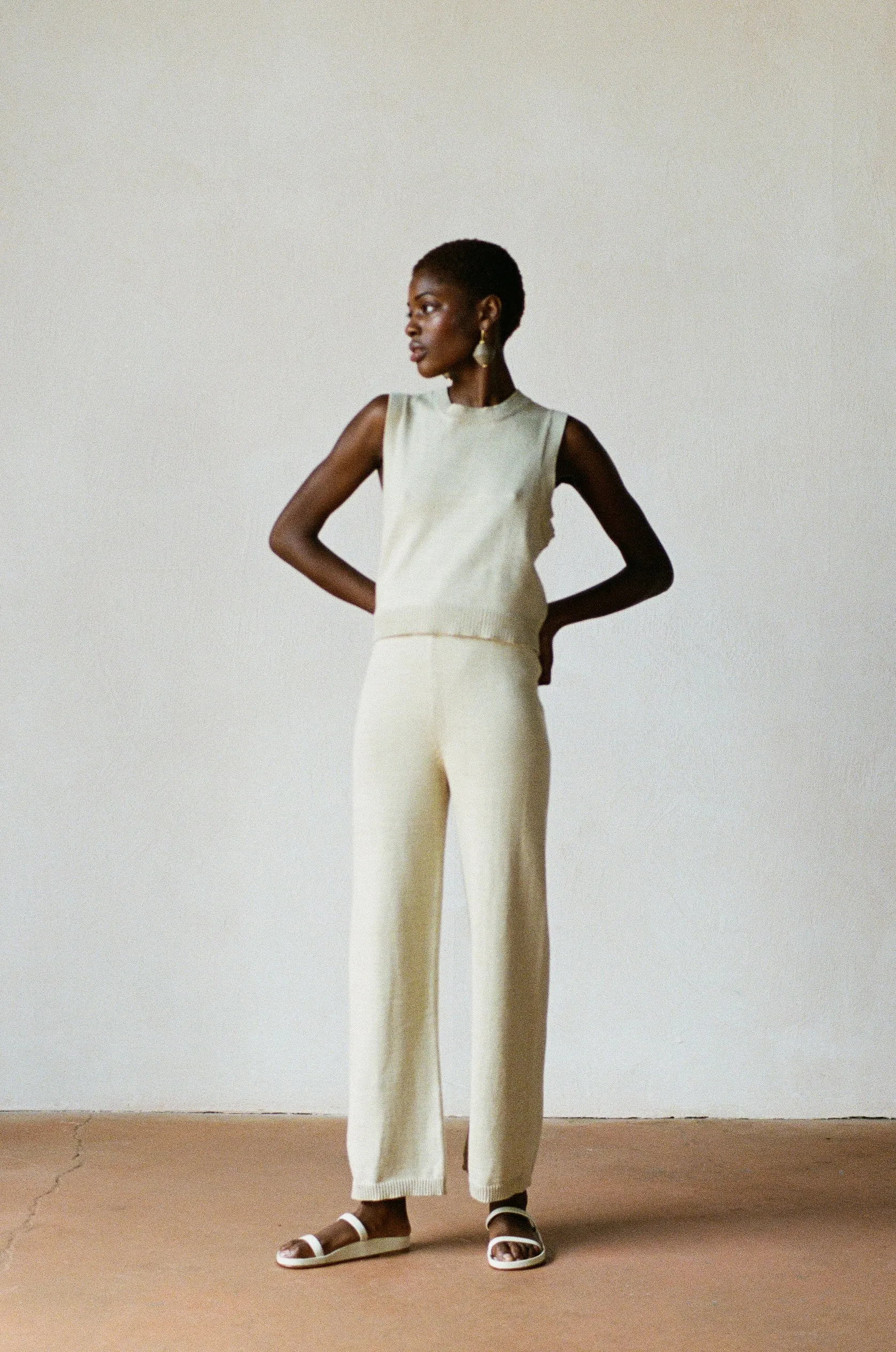 GALLO PANT | wheat | WAREHOUSE SALE sold by Maria Stanley product image thumbnail 2