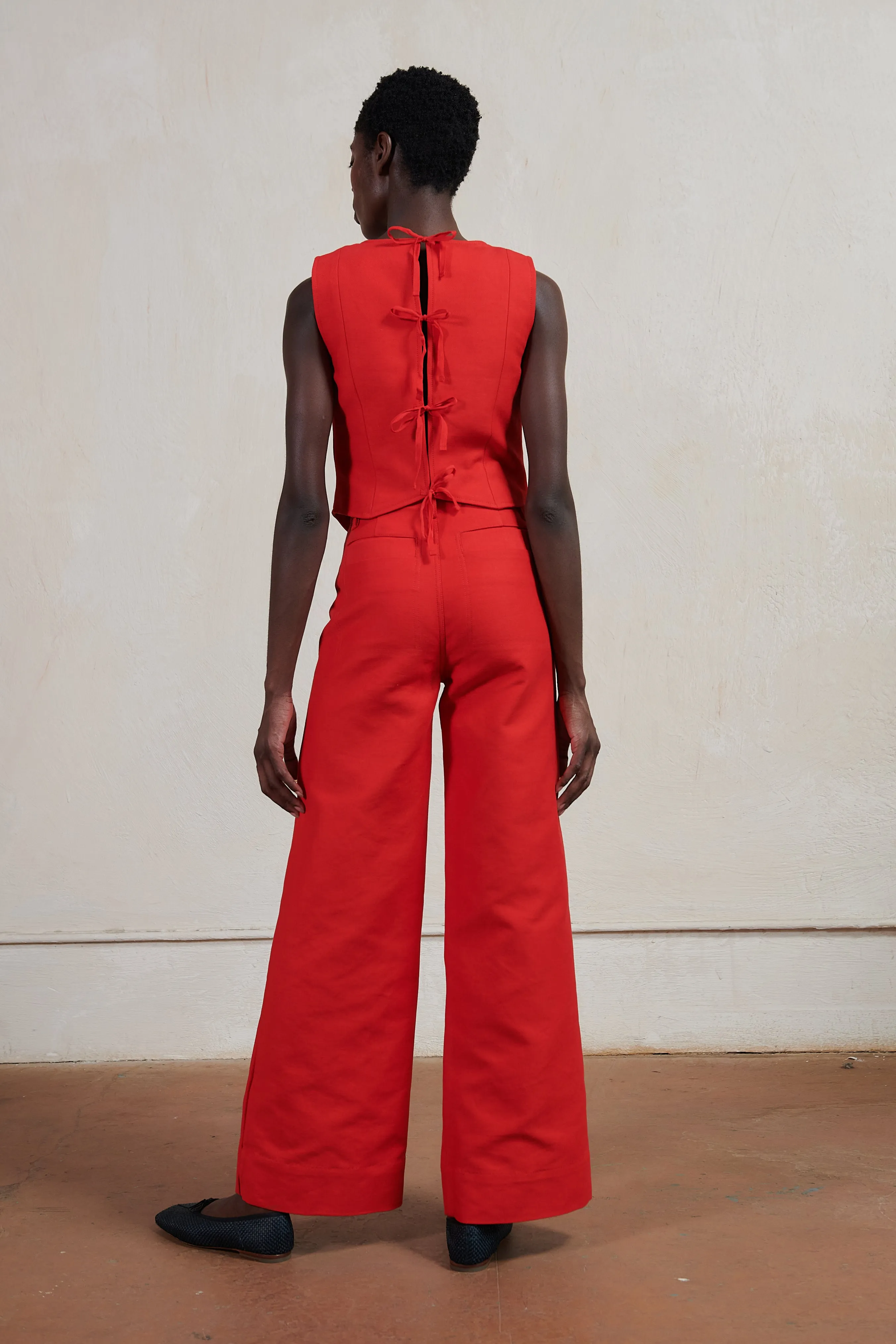 HANK PANT | piquillo | WAREHOUSE SALE sold by Maria Stanley product image thumbnail 3