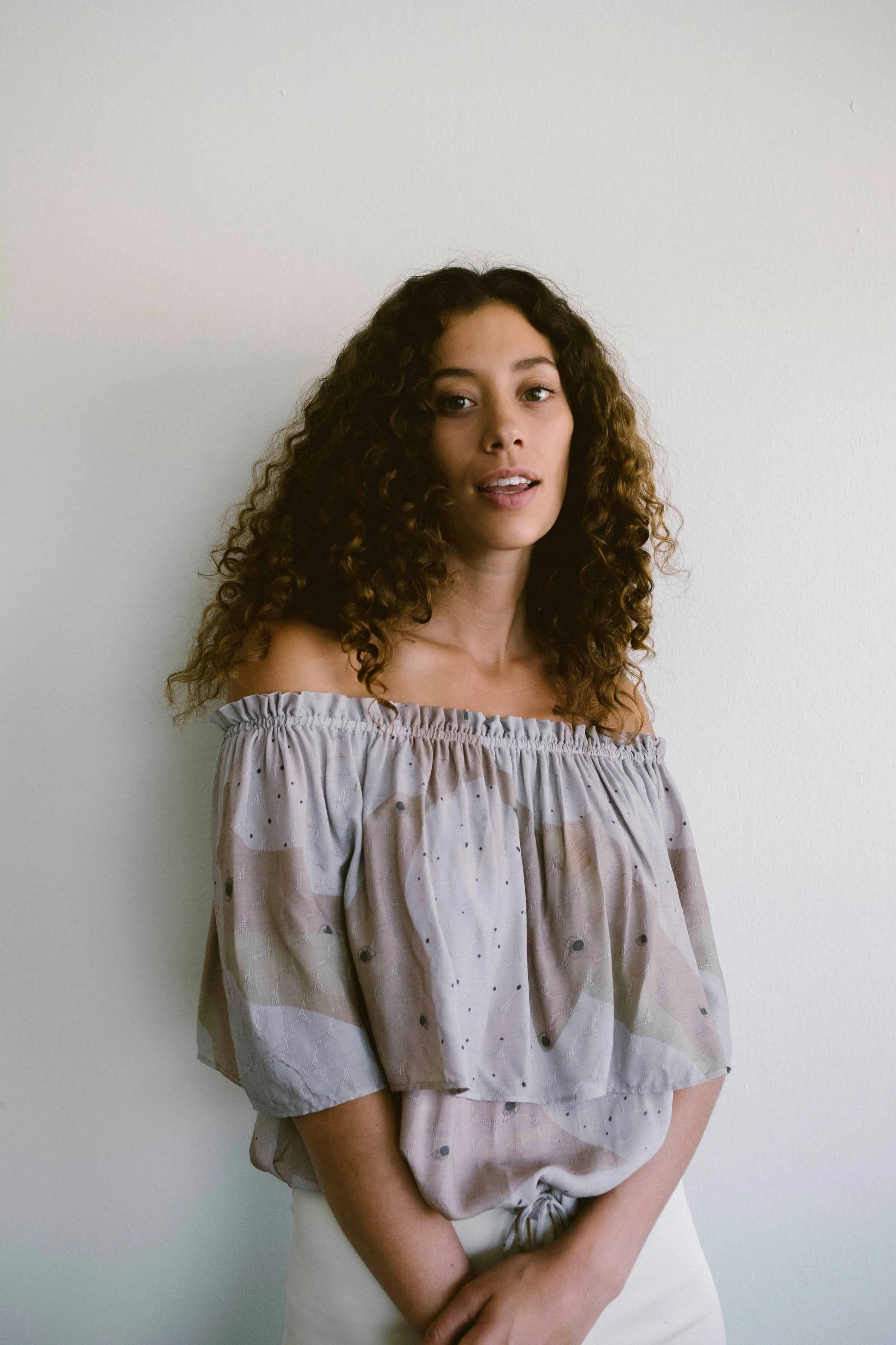 JOANA BLOUSE | watercolor | WAREHOUSE SALE sold by Maria Stanley product image thumbnail 5