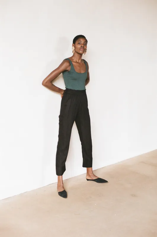 KHELLER TROUSER | noir | WAREHOUSE SALE sold by Maria Stanley