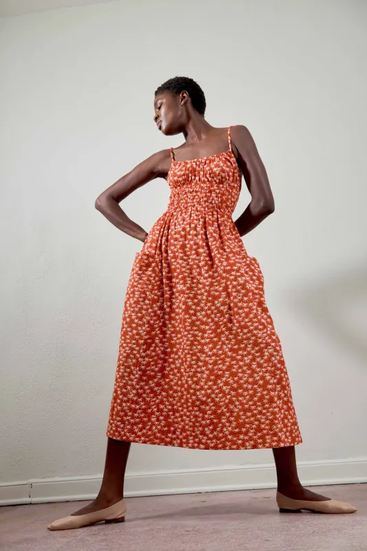 MATCHA DRESS | palm | WAREHOUSE SALE sold by Maria Stanley