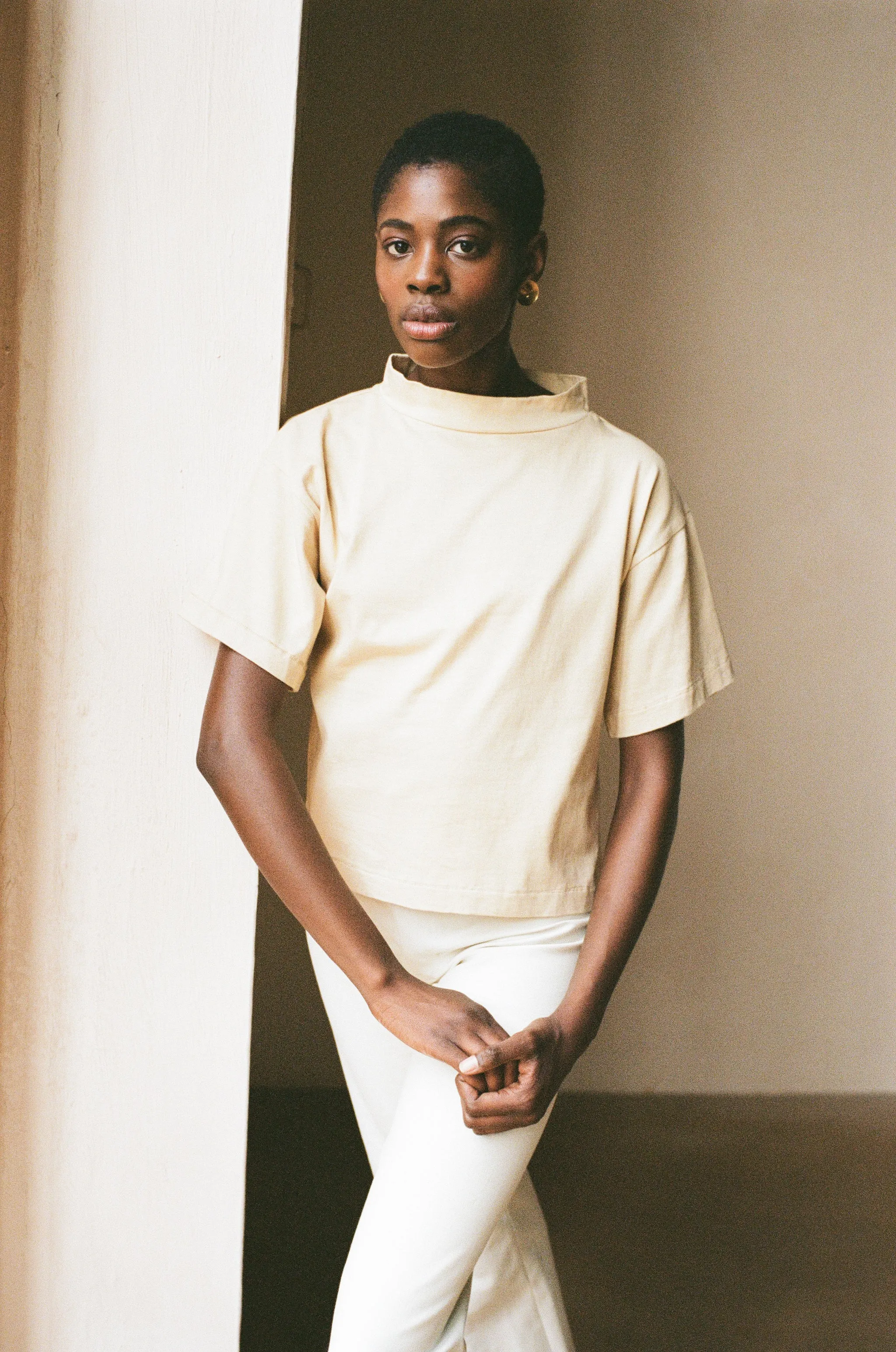 MOCKNECK TEE | miso | WAREHOUSE SALE sold by Maria Stanley product image thumbnail 2