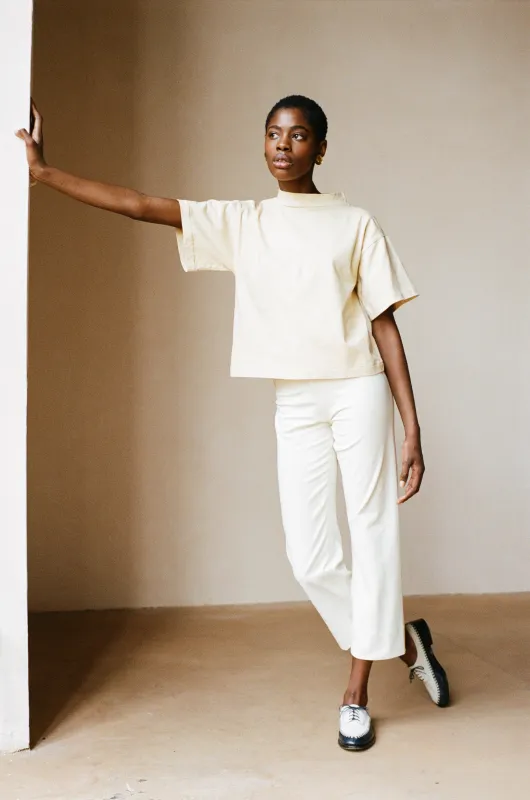 MOCKNECK TEE | miso | WAREHOUSE SALE sold by Maria Stanley