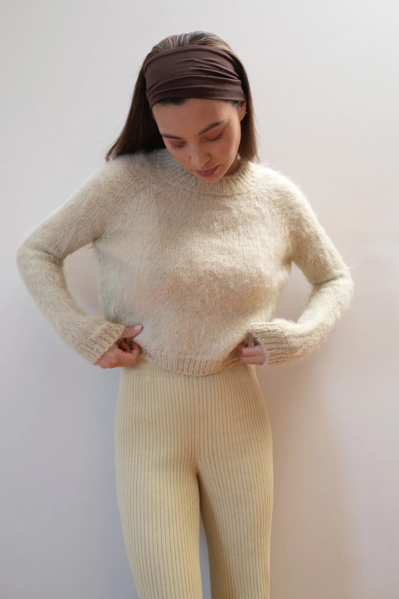 RYAN PULLOVER | pear sold by Maria Stanley product image thumbnail 4