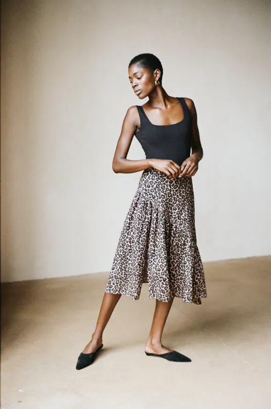 SHEREEN SKIRT | animal | WAREHOUSE SALE sold by Maria Stanley
