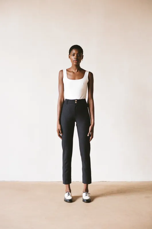 SKINNY LUNA PANT | navy | WAREHOUSE SALE sold by Maria Stanley