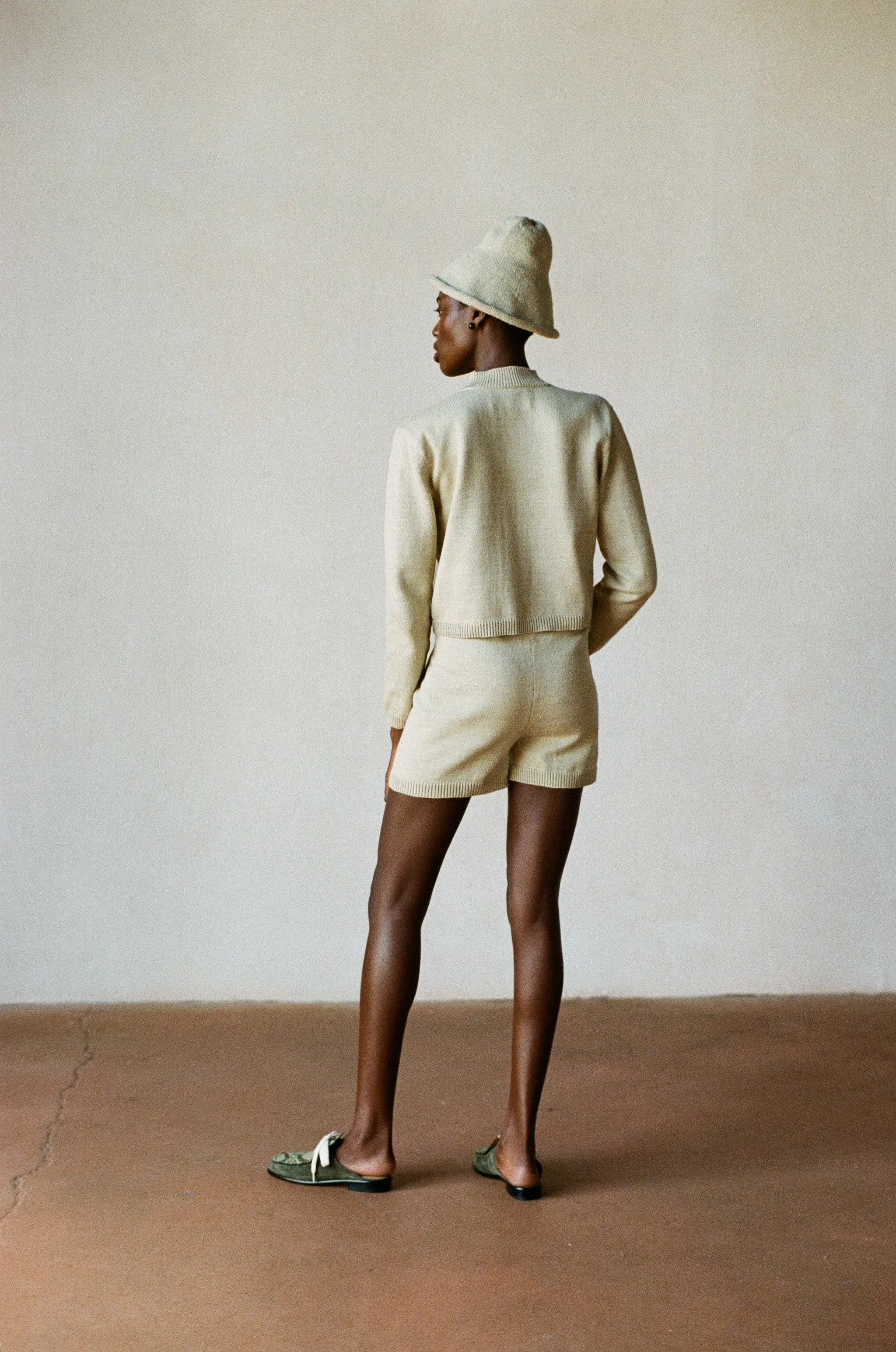 DAHLIA SHORT | wheat | WAREHOUSE SALE sold by Maria Stanley product image thumbnail 5