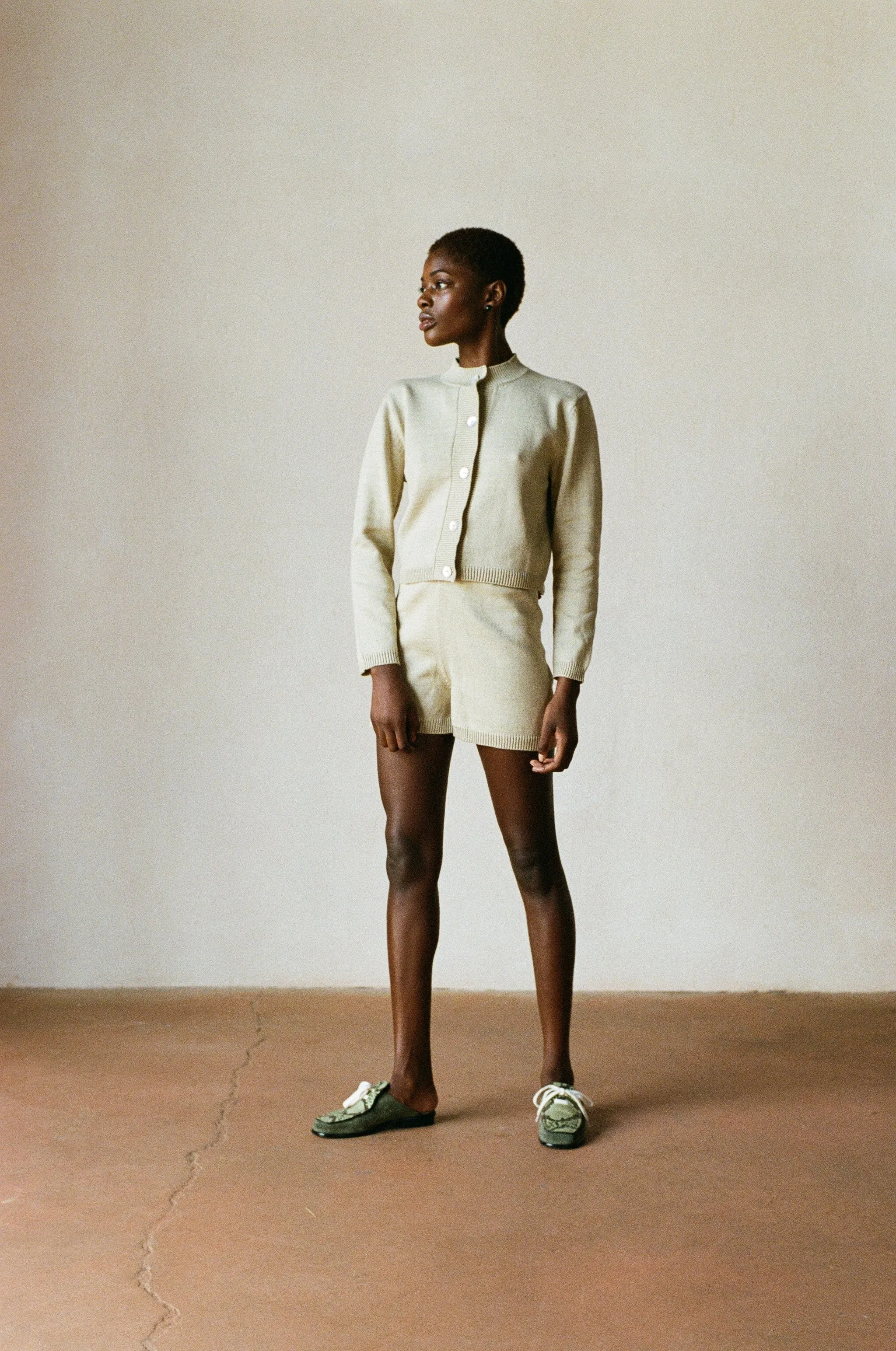 DAHLIA SHORT | wheat | WAREHOUSE SALE sold by Maria Stanley product image thumbnail 3