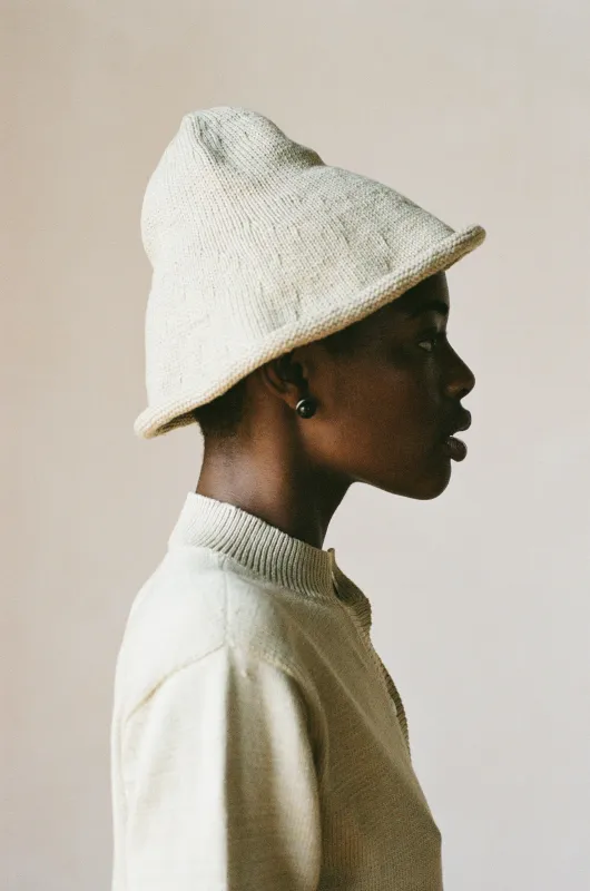 HILL HAT | wheat | organic + earth dyed sold by Maria Stanley