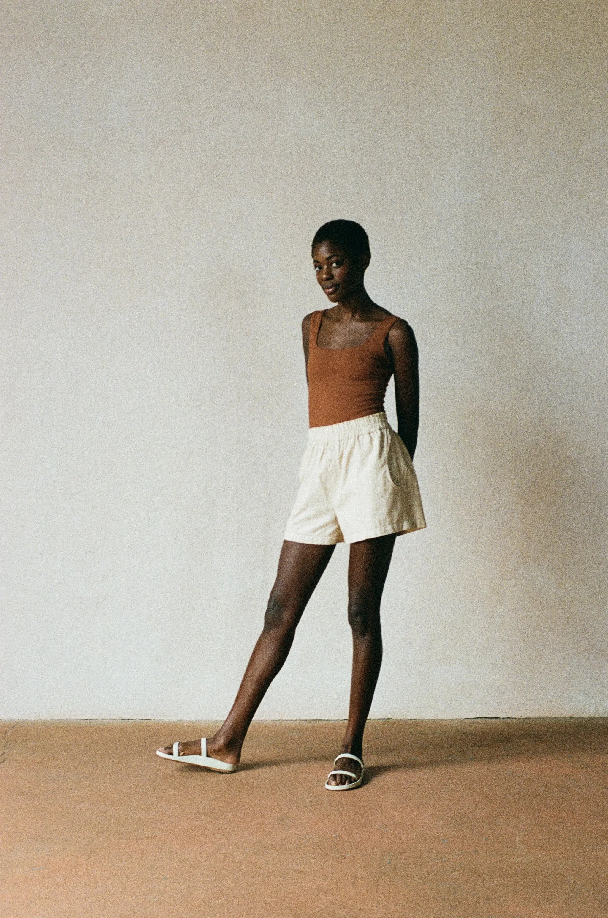 JUJU SHORT | wheat | WAREHOUSE SALE sold by Maria Stanley product image thumbnail 5