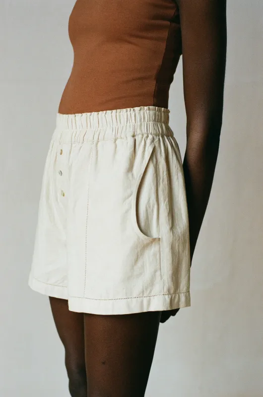 JUJU SHORT | wheat | WAREHOUSE SALE sold by Maria Stanley