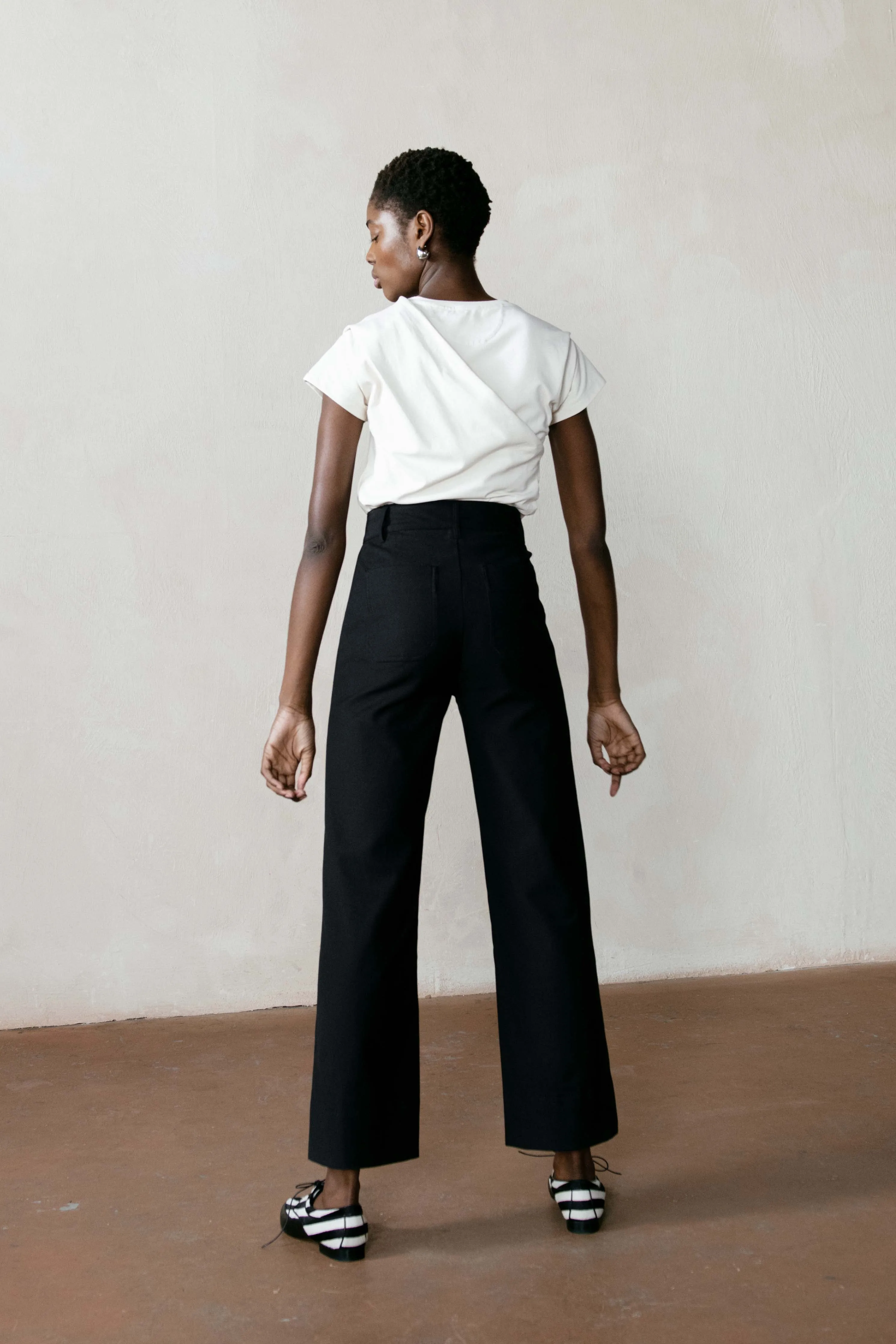 LUNA PANT | noir | WAREHOUSE SALE sold by Maria Stanley product image thumbnail 2