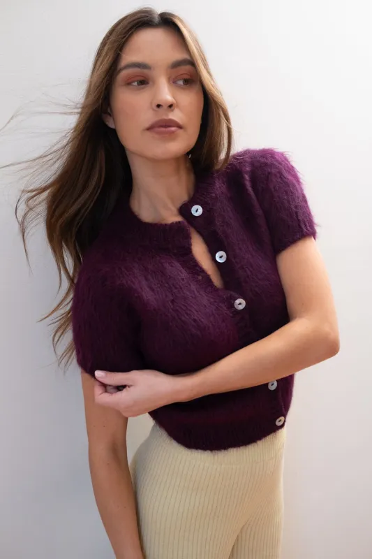 SHORT SLEEVE CARDI | jam made by Maria Stanley